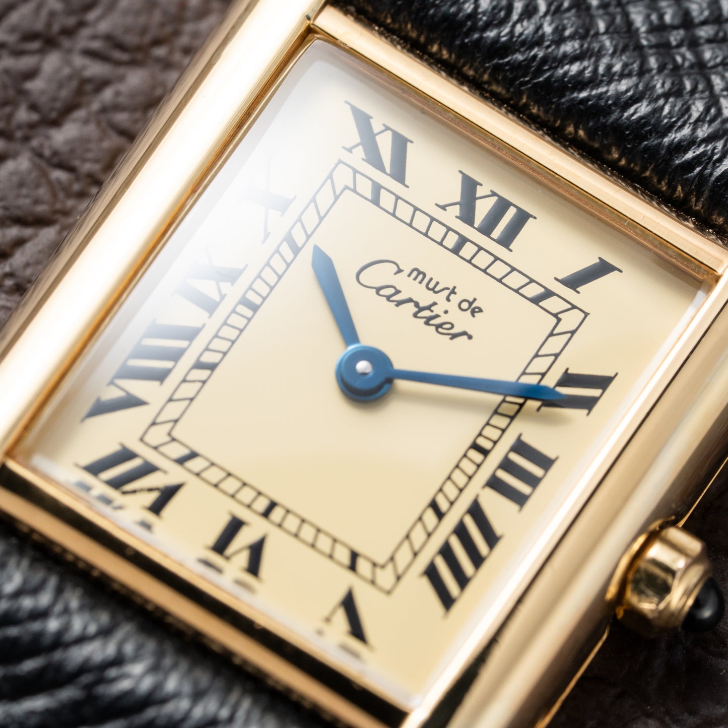 Cartier Must de Tank Vermeil Lemon Roman Dial Reference 3 66001 CARTIER SERVICED 2025