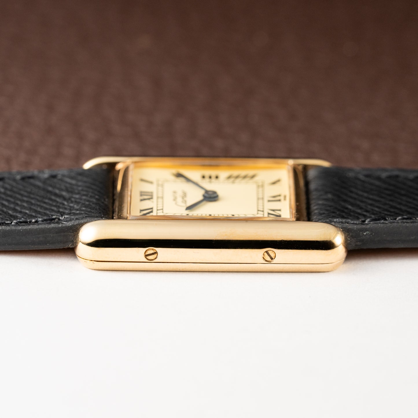 Cartier Must de Tank Vermeil Lemon Roman Dial Reference 3 66001 CARTIER SERVICED 2025