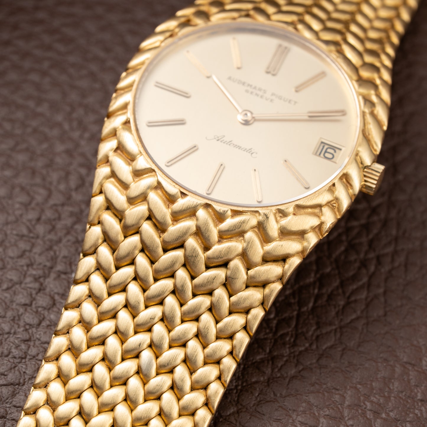 Audemars Piguet “Cobra” Rare No Diamond Dial Automatic Ref. 5403 from 1970s