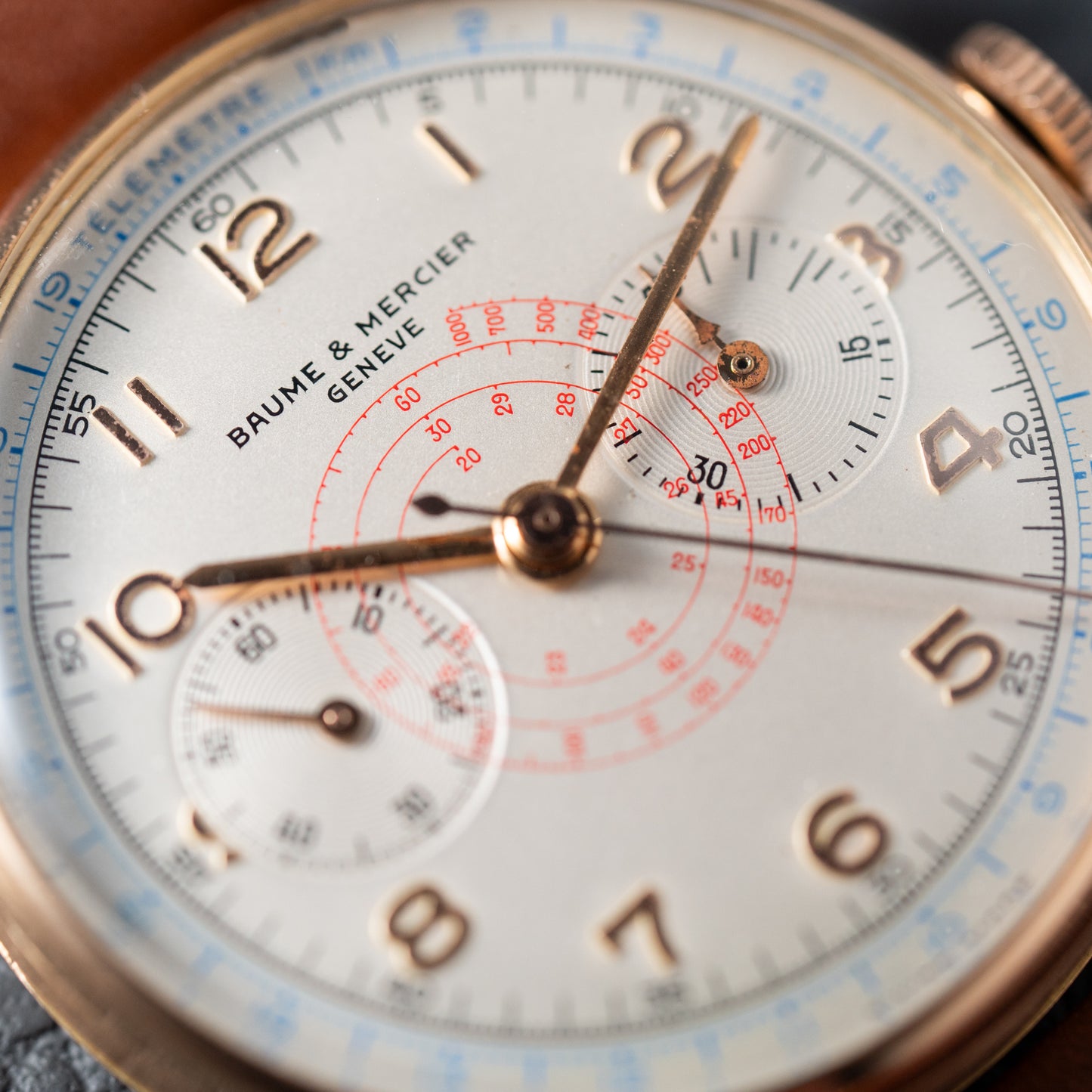 Baume & Mercier Chronograph Oversized Waterproof 18K