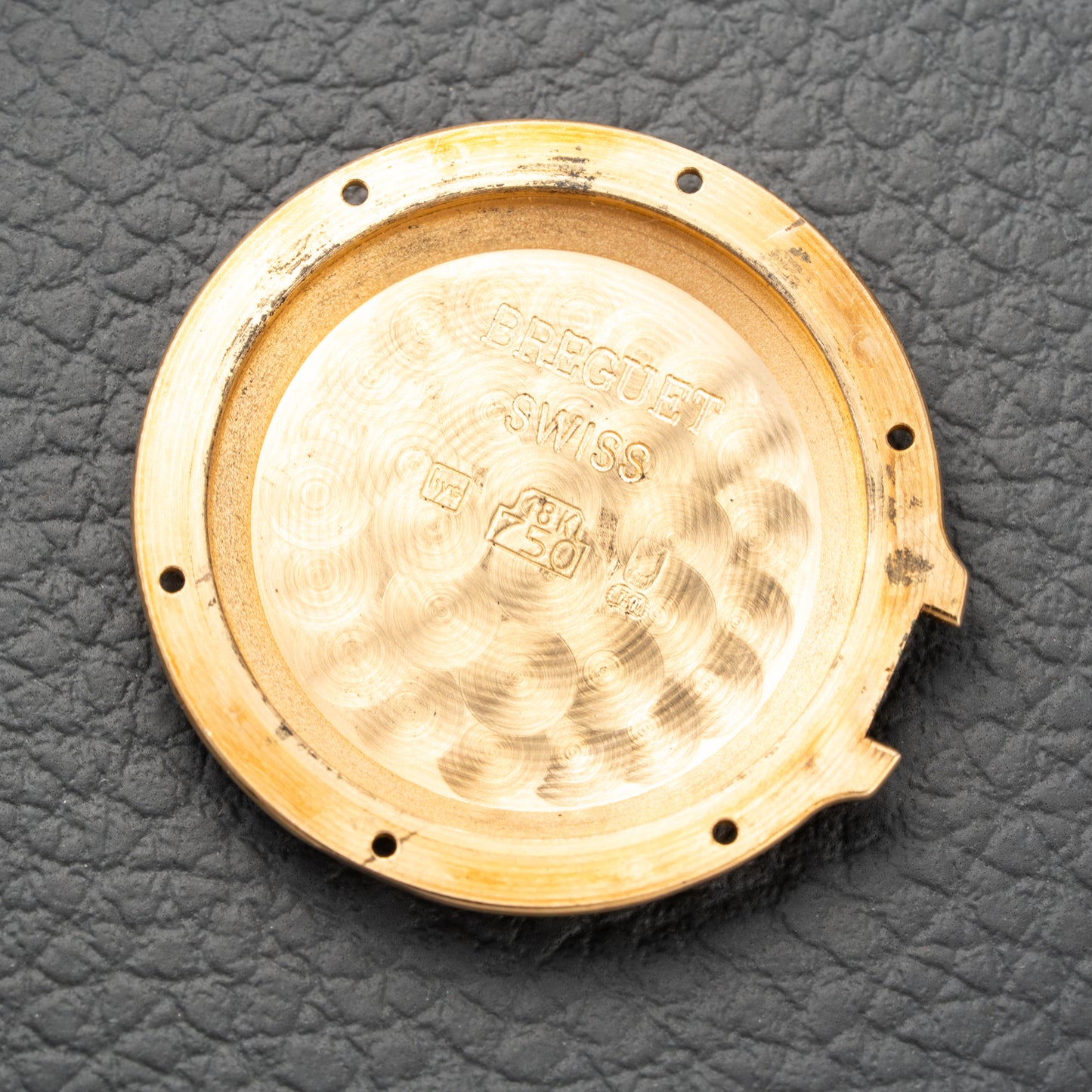Breguet Marine Chronograph Mother of Pearl 18K Yellow Gold Automatic Ref 8490BA from 2010s