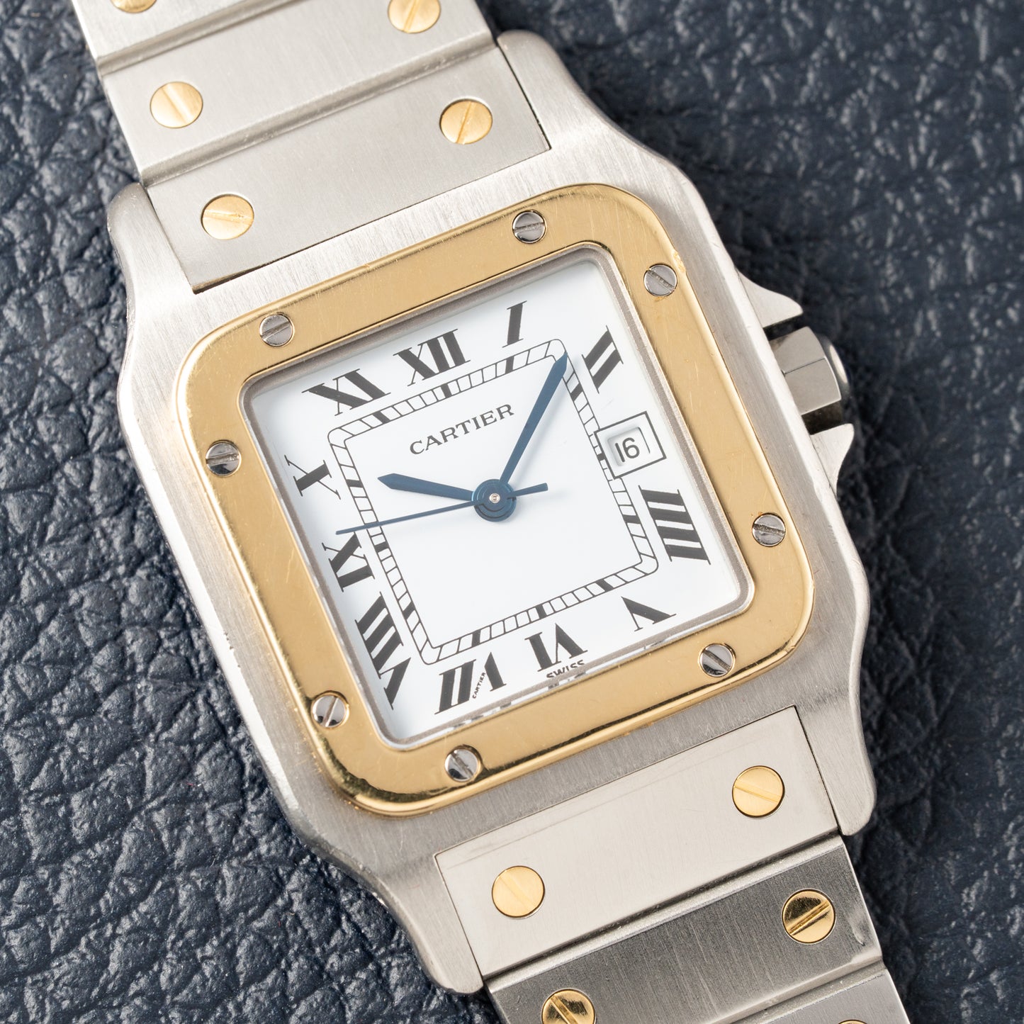 Cartier Santos Carrée Automatic Ref. 2961 Full Collector Set (1979 Papers, 2025 Cartier Service)