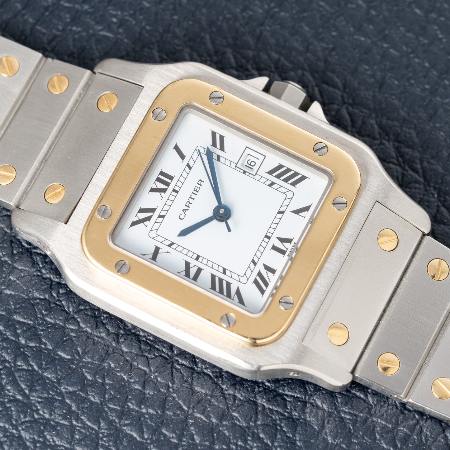 Cartier Santos Carrée Automatic Ref. 2961 Full Collector Set (1979 Papers, 2025 Cartier Service)