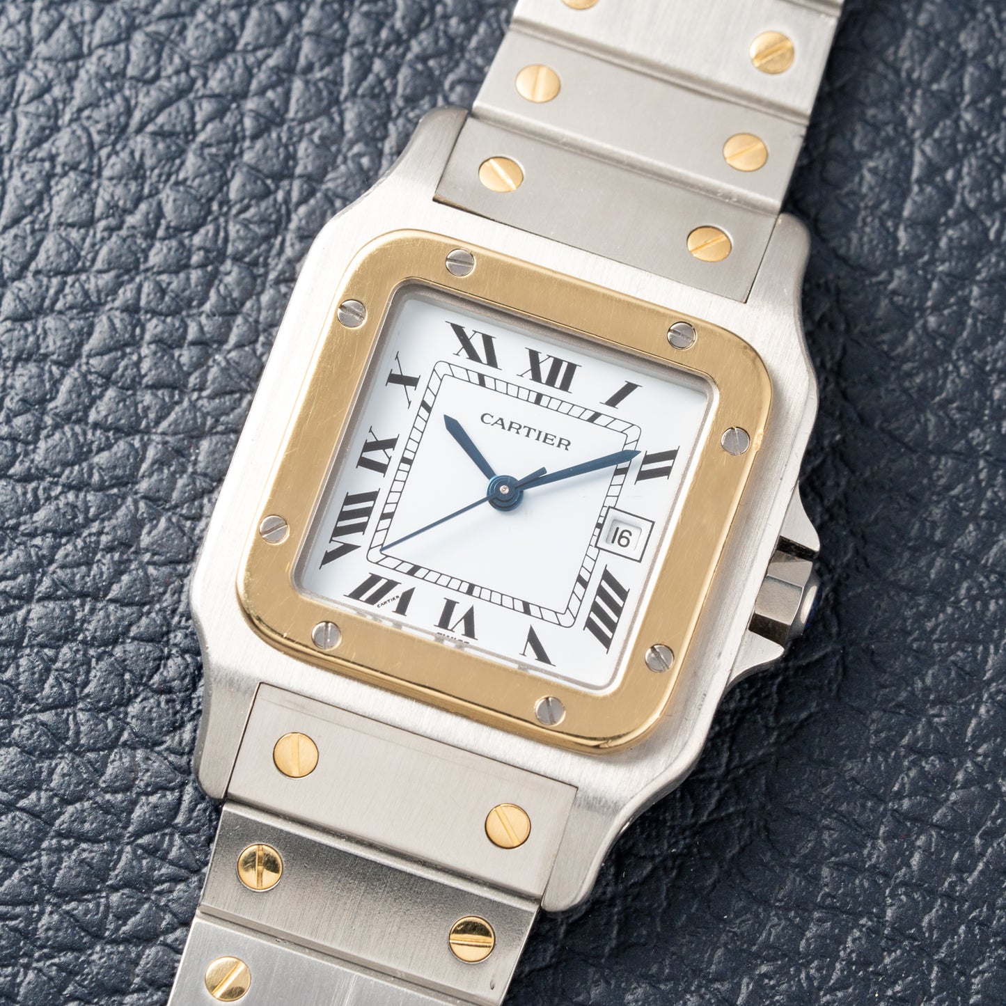 Cartier Santos Carrée Automatic Ref. 2961 Full Collector Set (1979 Papers, 2025 Cartier Service)