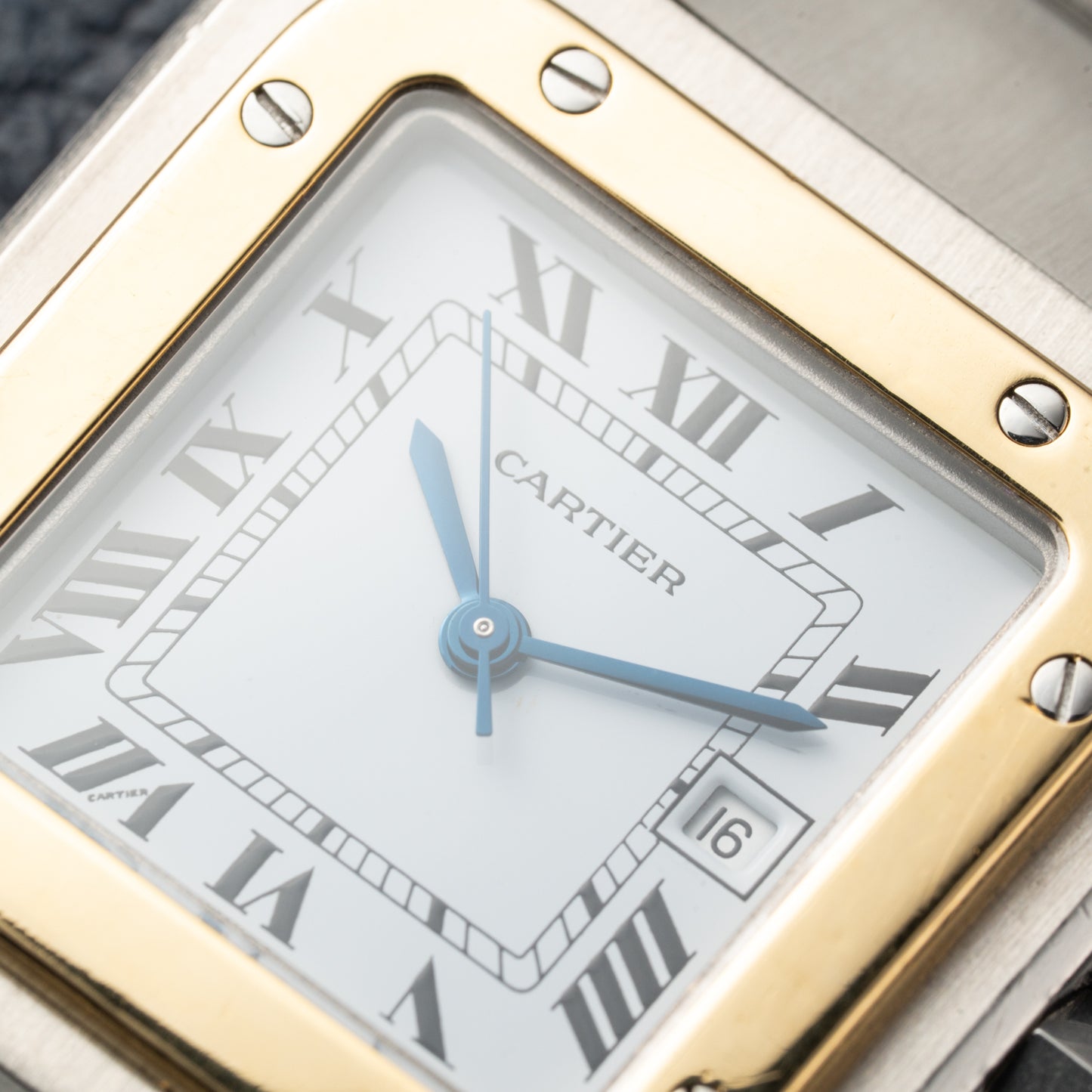 Cartier Santos Carrée Automatic Ref. 2961 Full Collector Set (1979 Papers, 2025 Cartier Service)