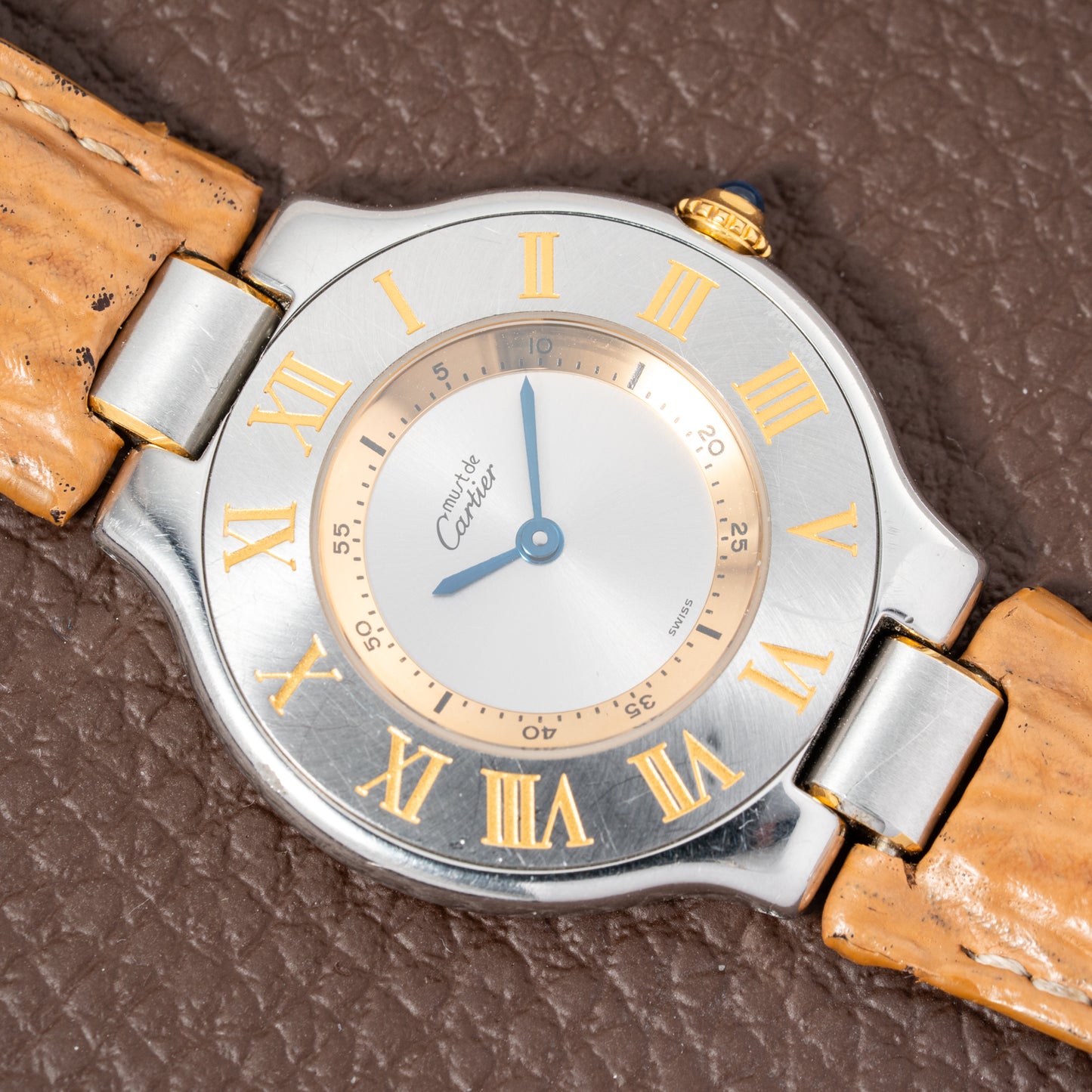 Cartier Must de 21 Gold & Steel Quartz Ref. 1330 from 1990s
