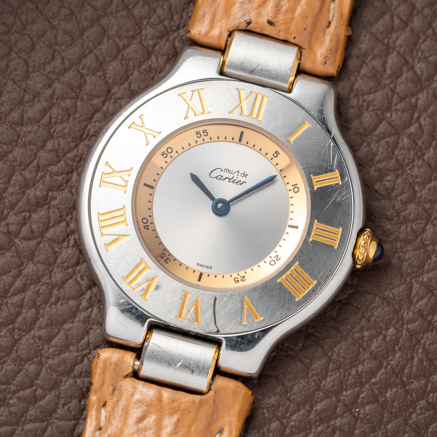 Cartier Must de 21 Gold & Steel Quartz Ref. 1330 from 1990s