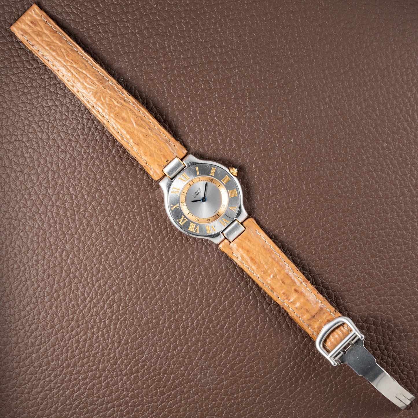 Cartier Must de 21 Gold & Steel Quartz Ref. 1330 from 1990s