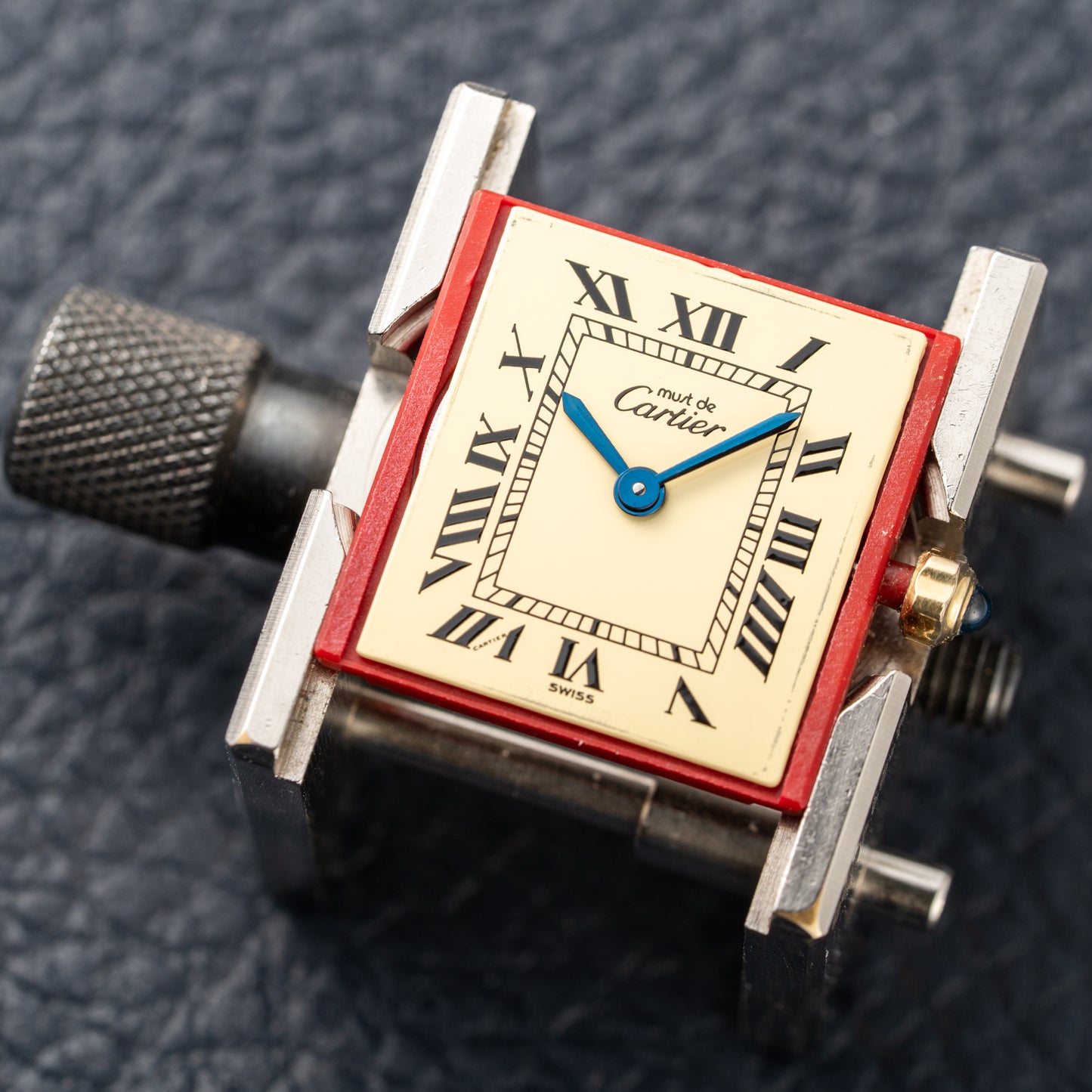 Cartier Must de Tank Vermeil Lemon Roman Dial Reference 3 66001