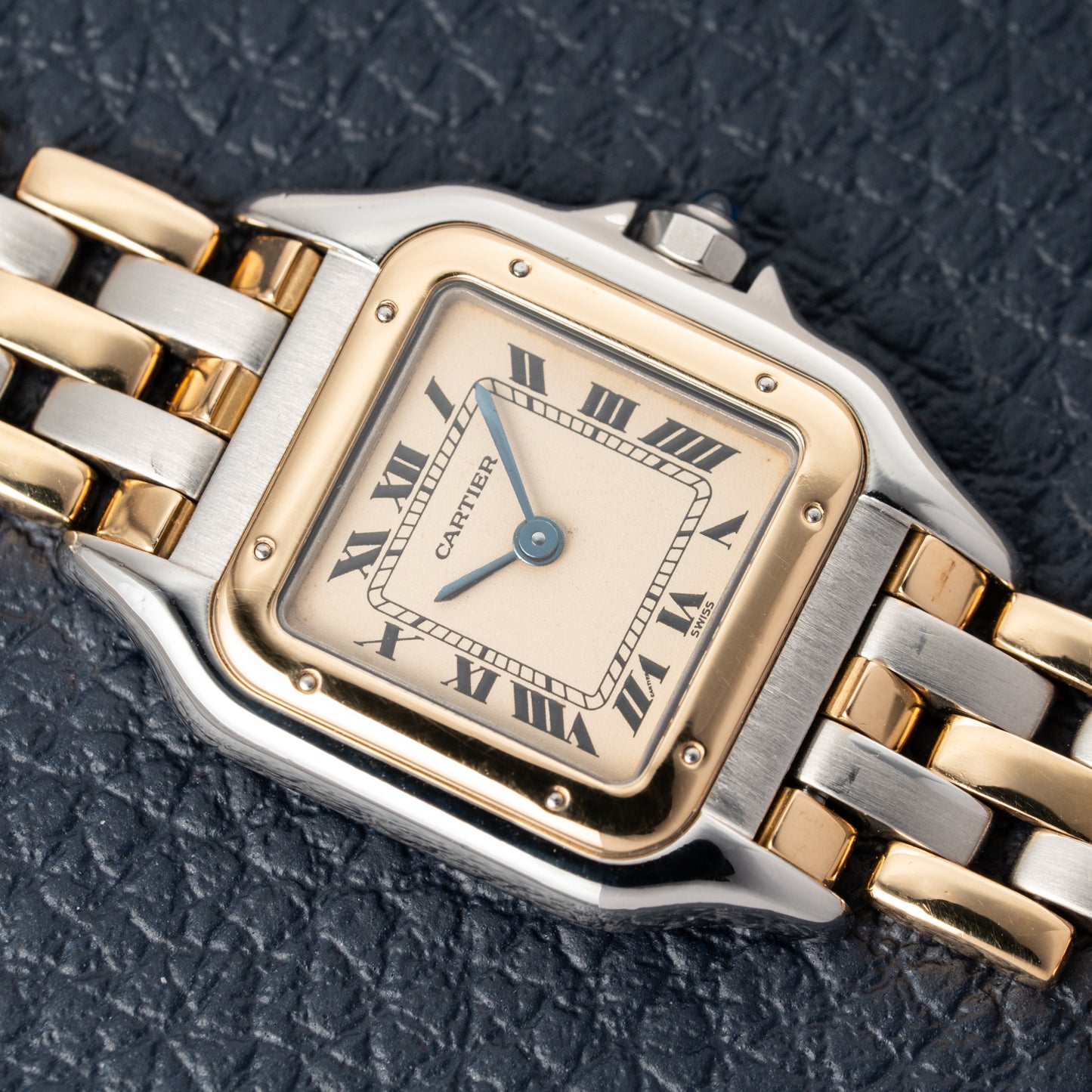 Cartier Panthère Lady Gold Steel 3 Row 18K/Steel PM Ref. 166921