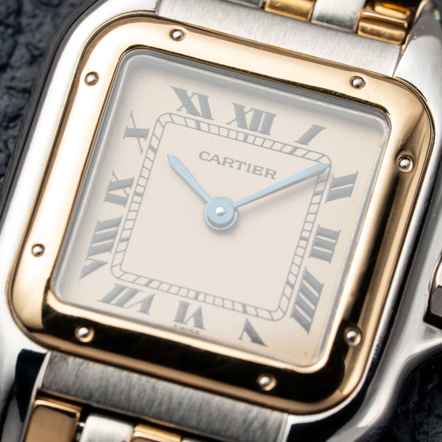 Cartier Panthère Lady Gold Steel 3 Row 18K/Steel PM Ref. 166921