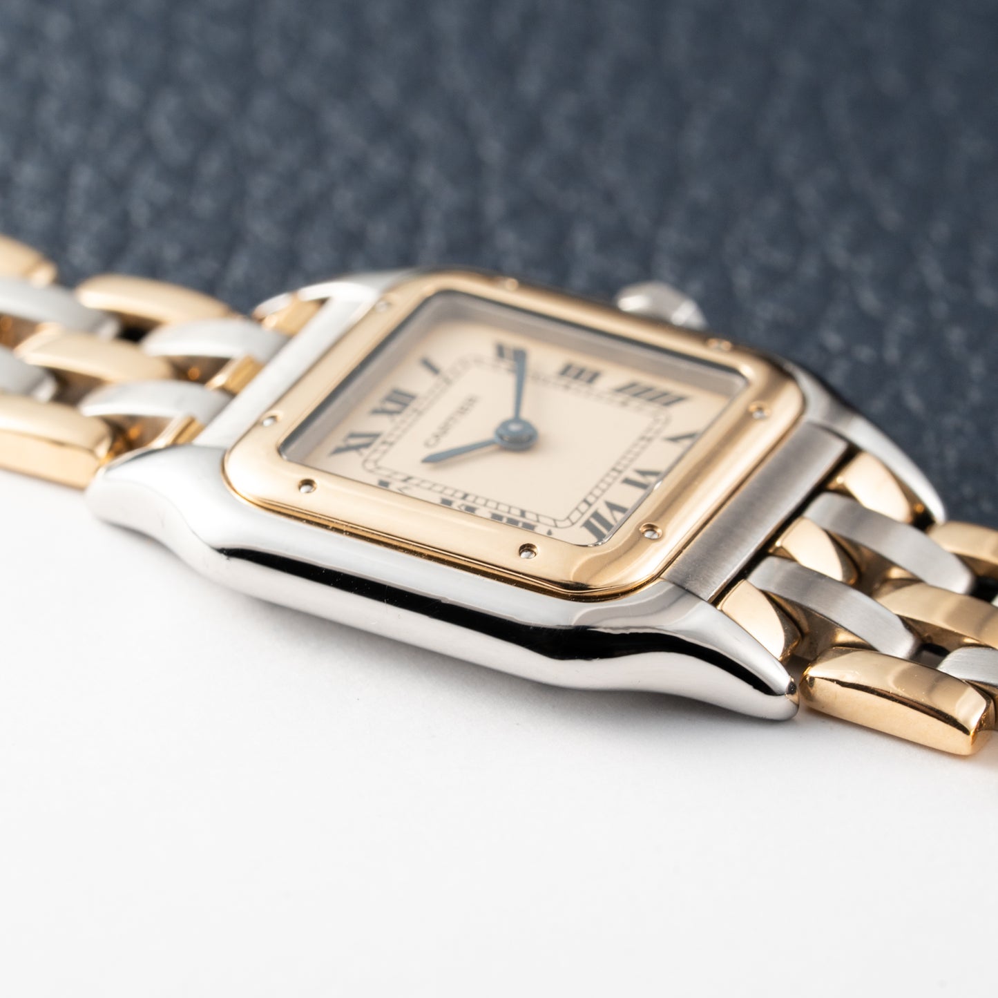 Cartier Panthère Lady Gold Steel 3 Row 18K/Steel PM Ref. 166921