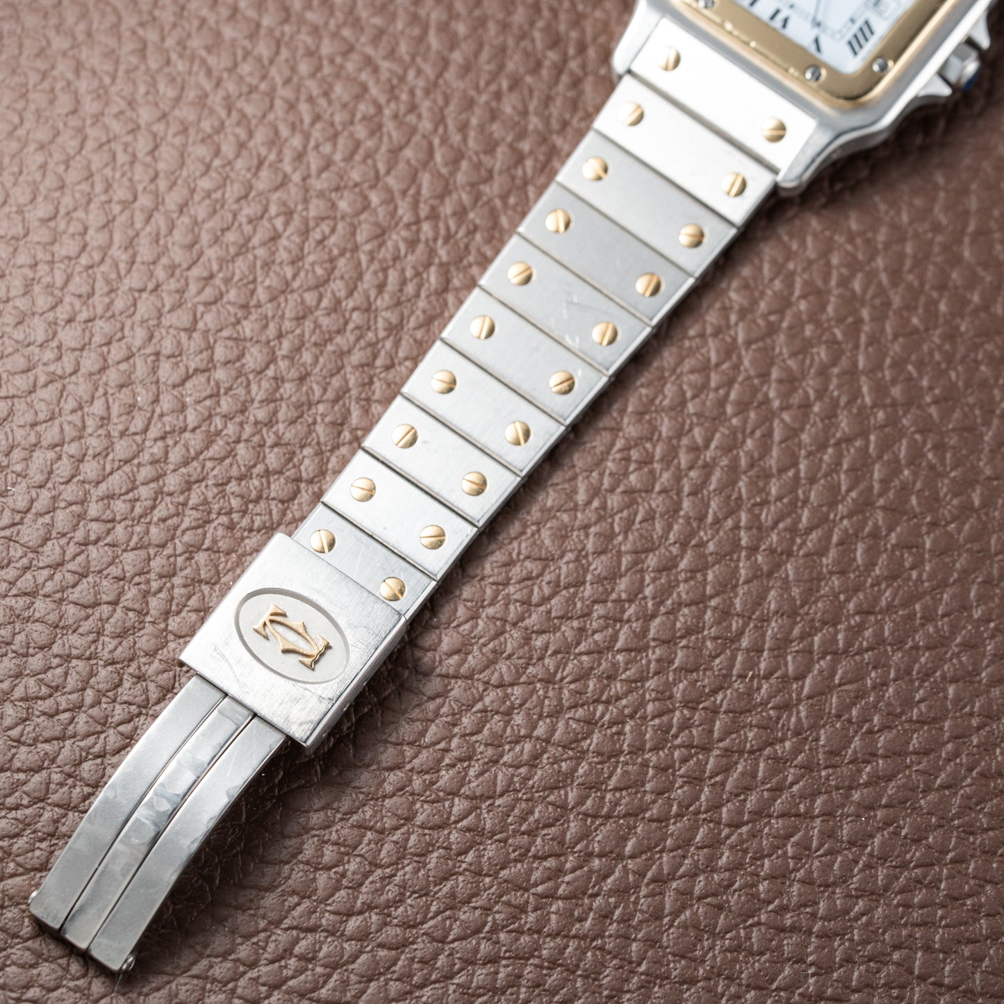 Cartier Santos Carrée Automatic Full Set from 1987 Ref. 2961