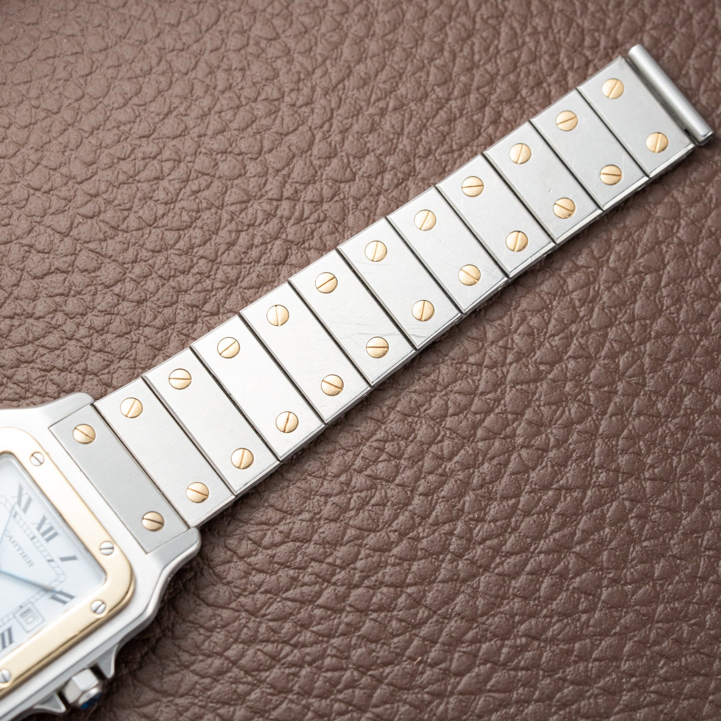 Cartier Santos Carrée Automatic Full Set from 1987 Ref. 2961