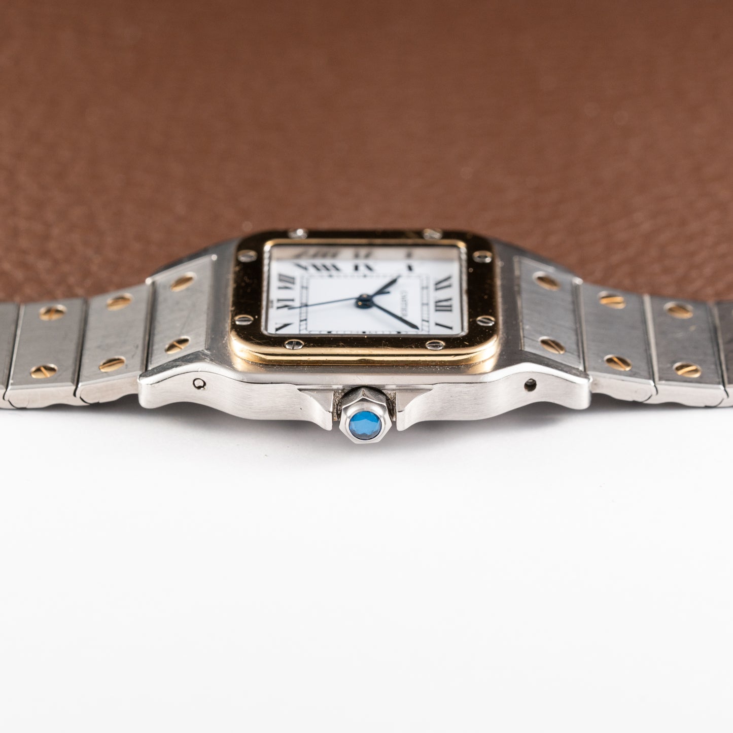 Cartier Santos Carrée Automatic Full Set from 1987 Ref. 2961