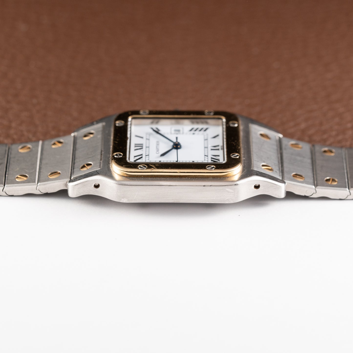 Cartier Santos Carrée Automatic Full Set from 1987 Ref. 2961