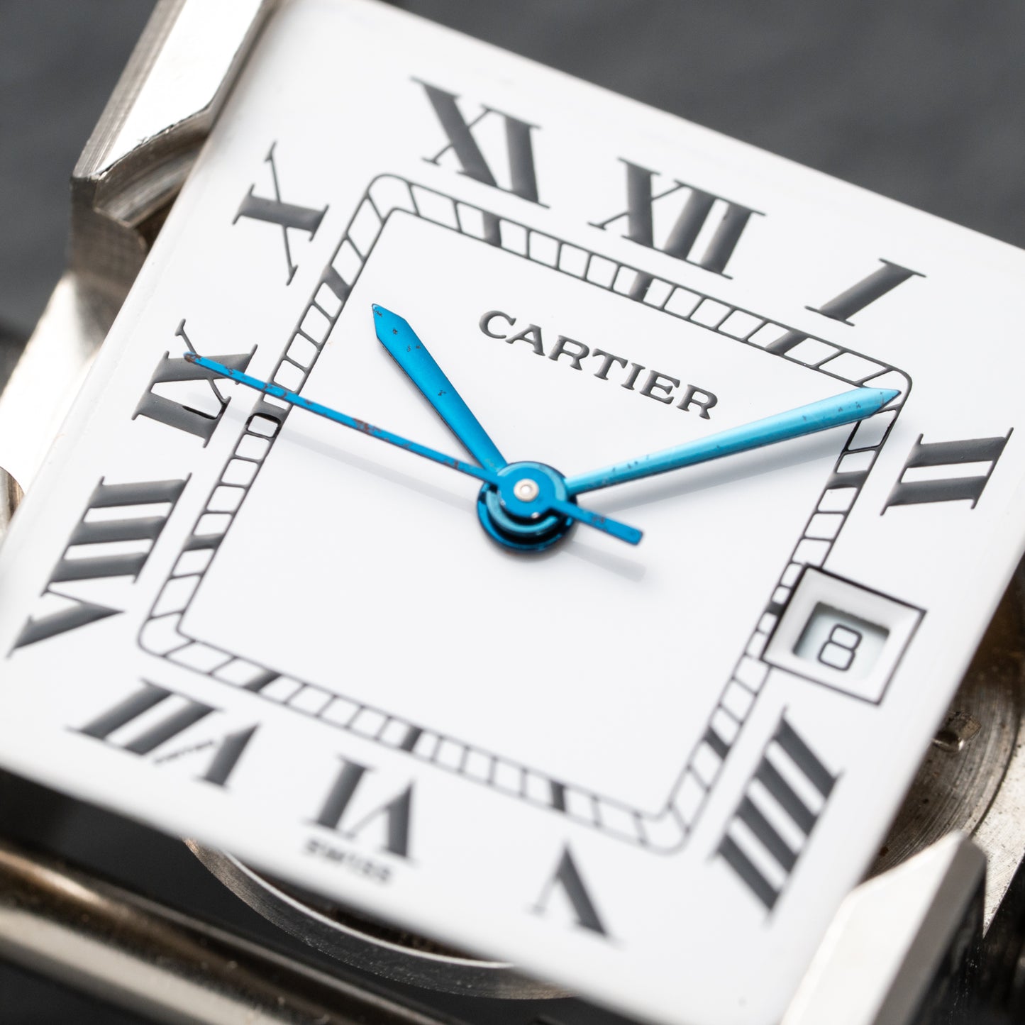 Cartier Santos Carrée Automatic Ref. 2961 – Full Set