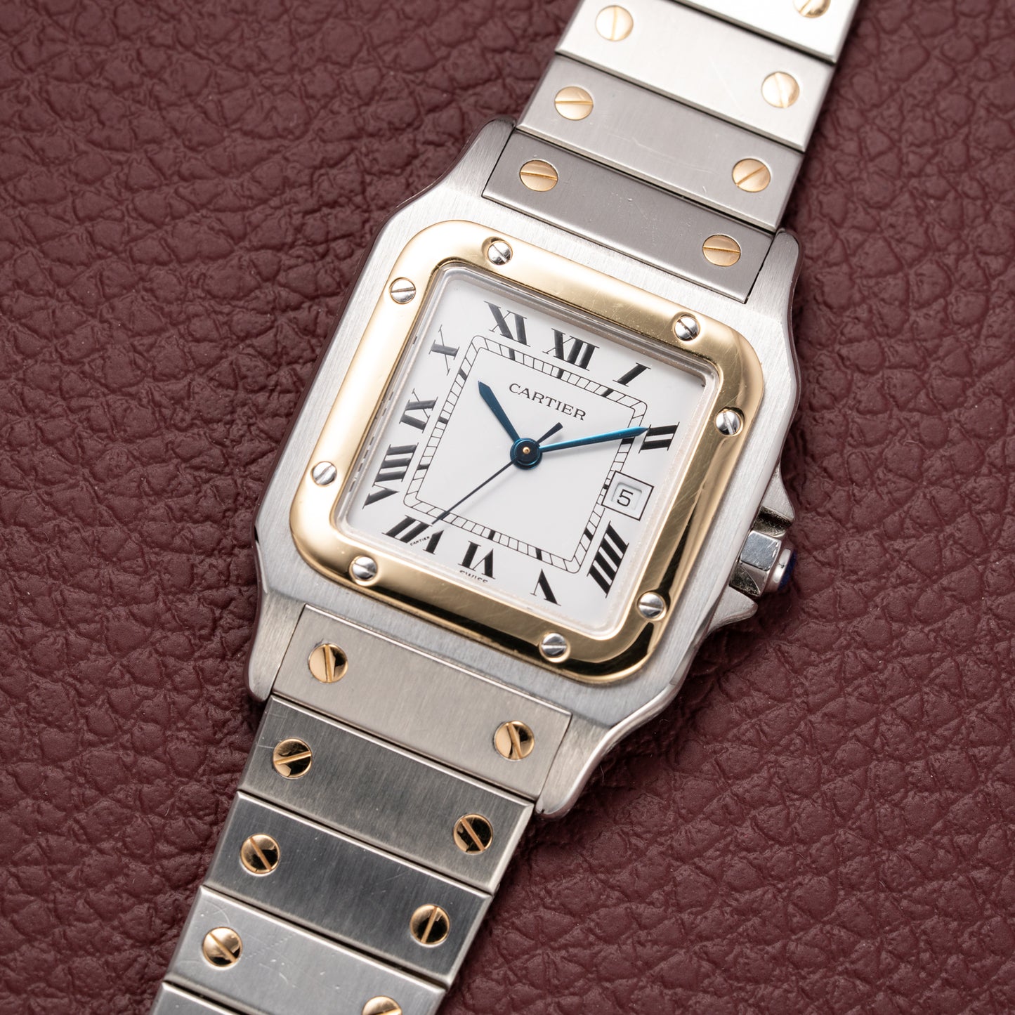 Cartier Santos Carrée Automatic Ref. 2961 Full Set from 1981
