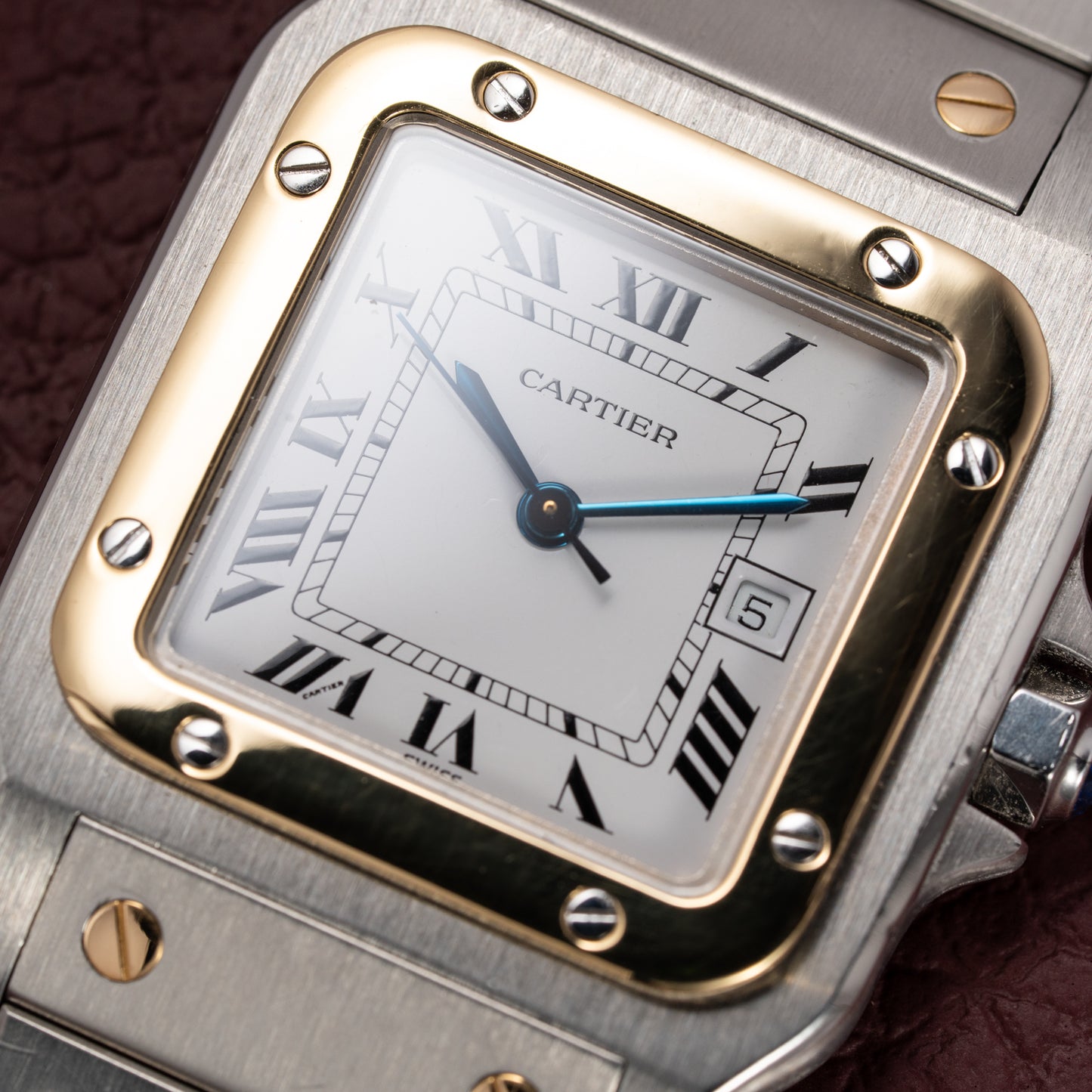 Cartier Santos Carrée Automatic Ref. 2961 Full Set from 1981