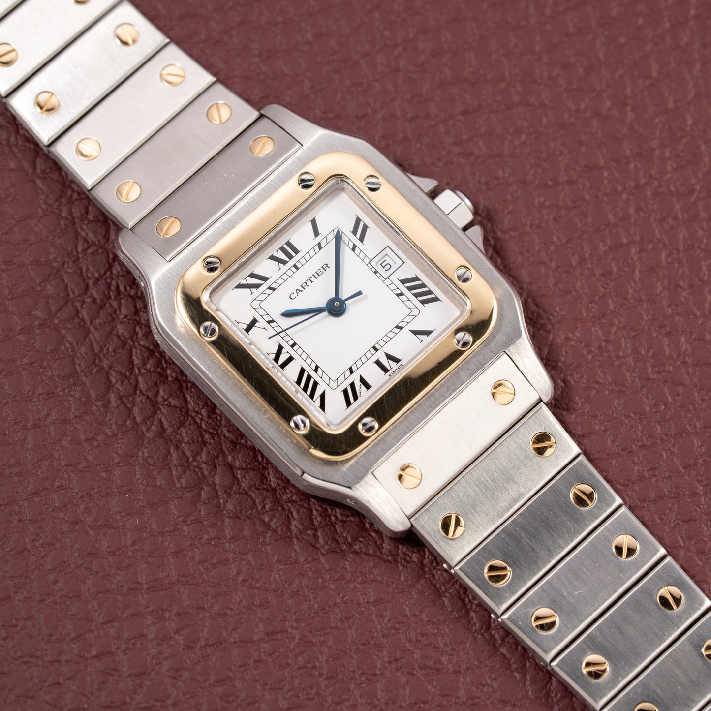 Cartier Santos Carrée Automatic Ref. 2961 Full Set from 1981