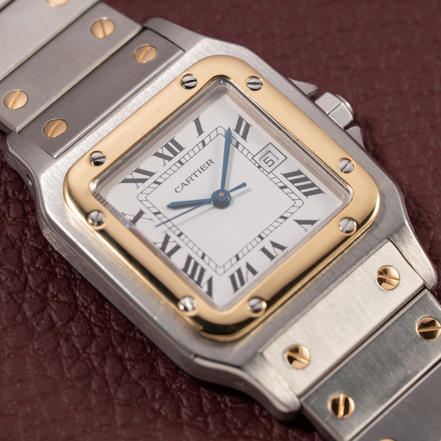 Cartier Santos Carrée Automatic Ref. 2961 Full Set from 1981