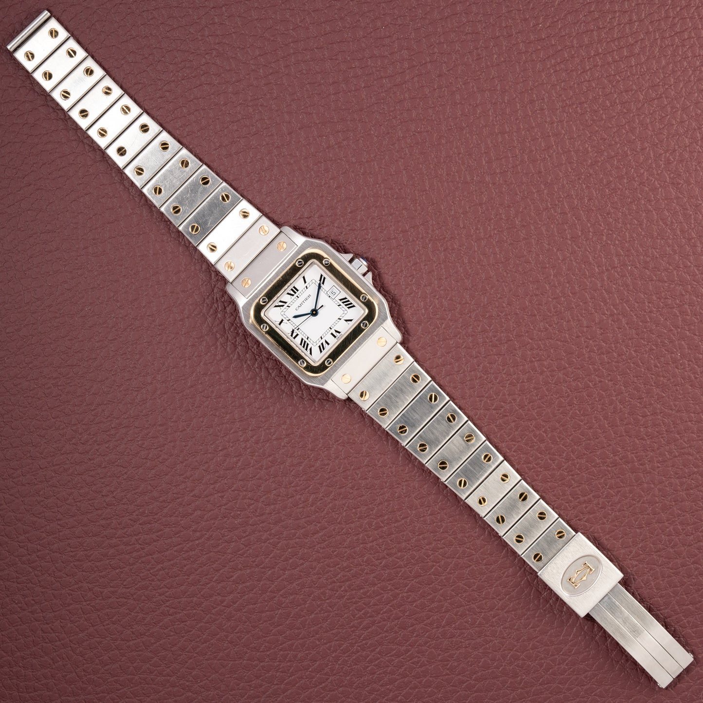 Cartier Santos Carrée Automatic Ref. 2961 Full Set from 1981
