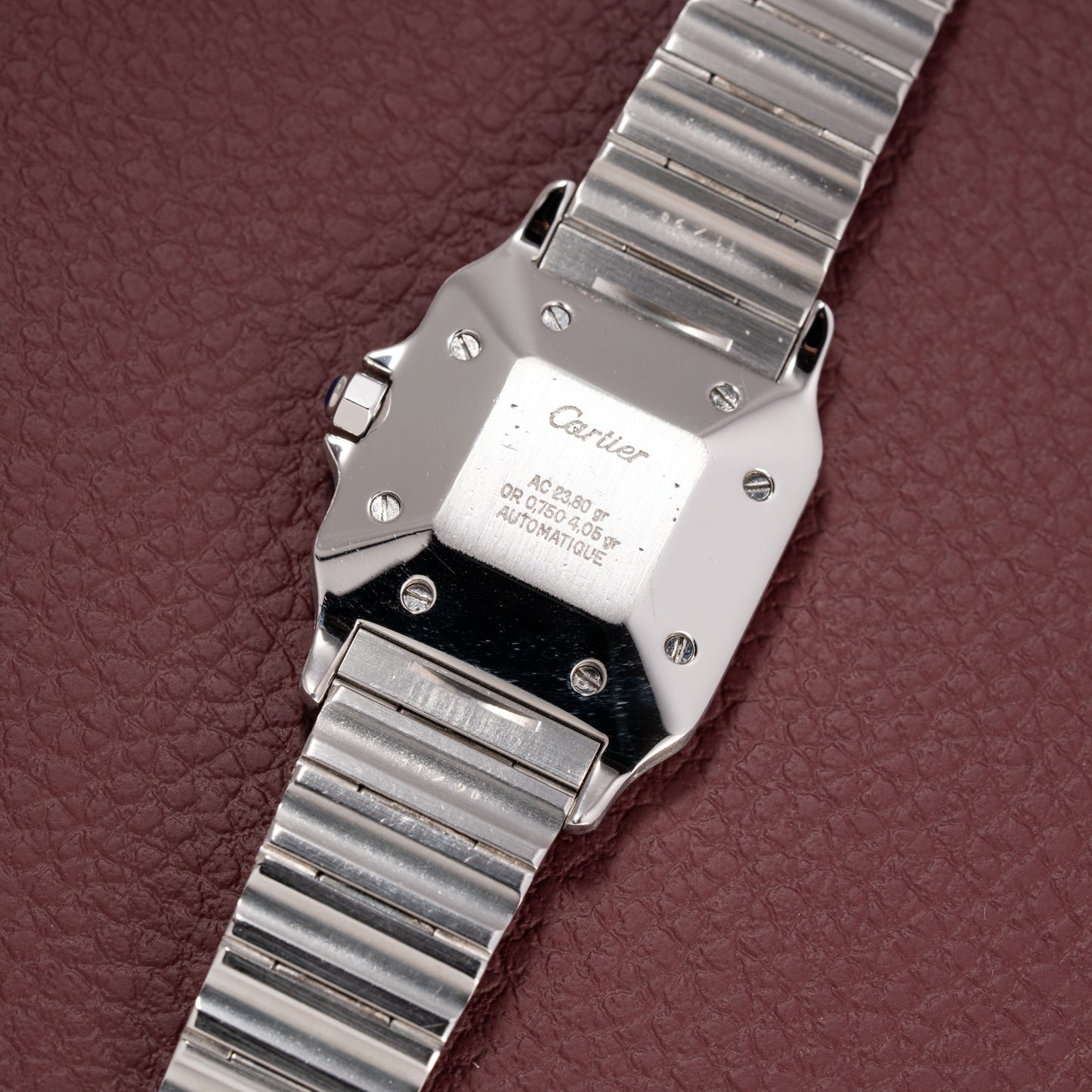 Cartier Santos Carrée Automatic Ref. 2961 Full Set from 1981