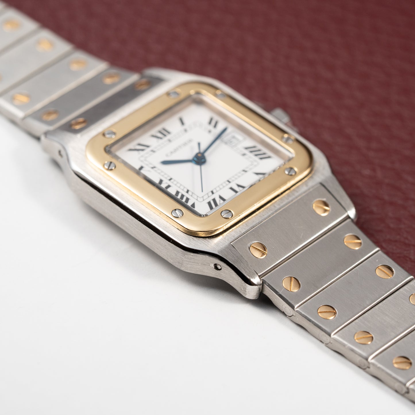Cartier Santos Carrée Automatic Ref. 2961 Full Set from 1981