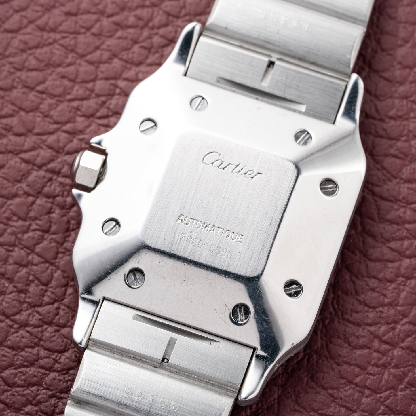 Cartier Santos Carrée Steel Ref. 2960 from 1990s