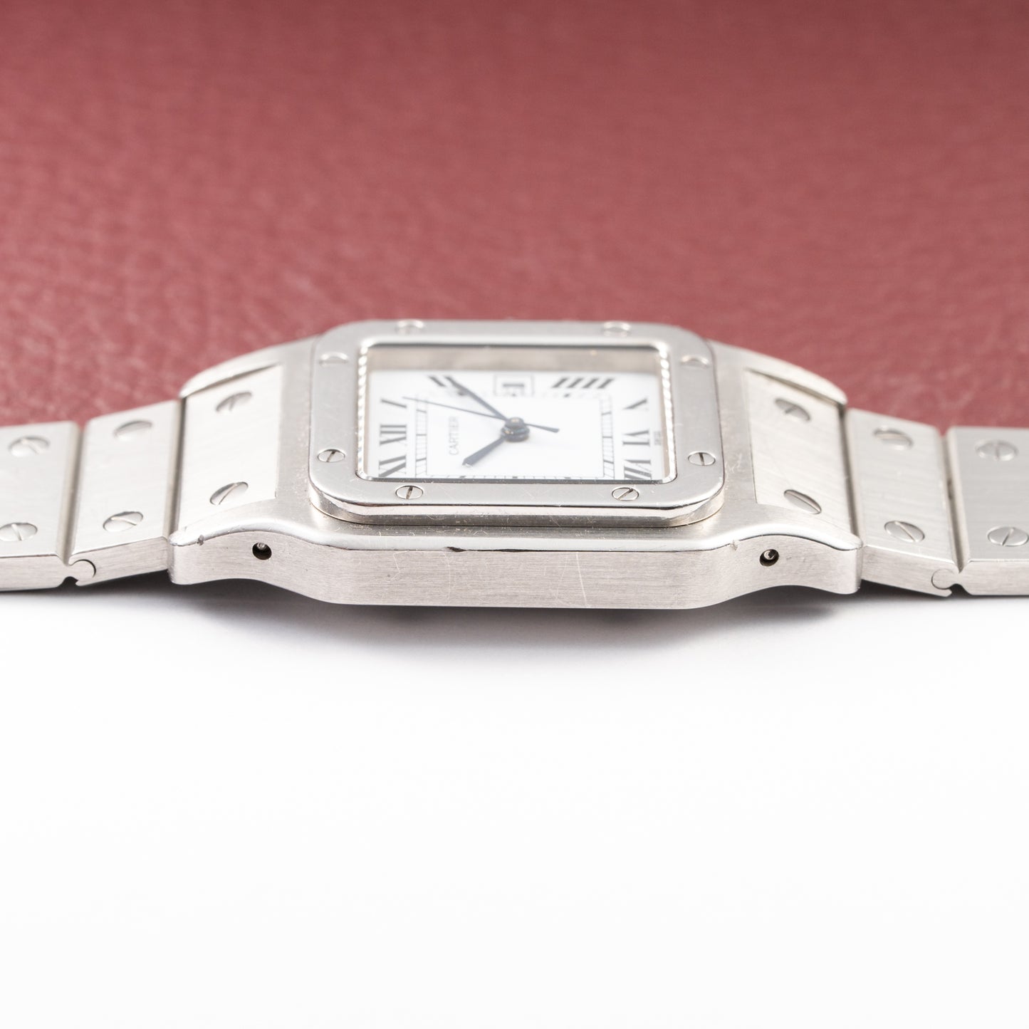 Cartier Santos Carrée Steel Ref. 2960 from 1990s