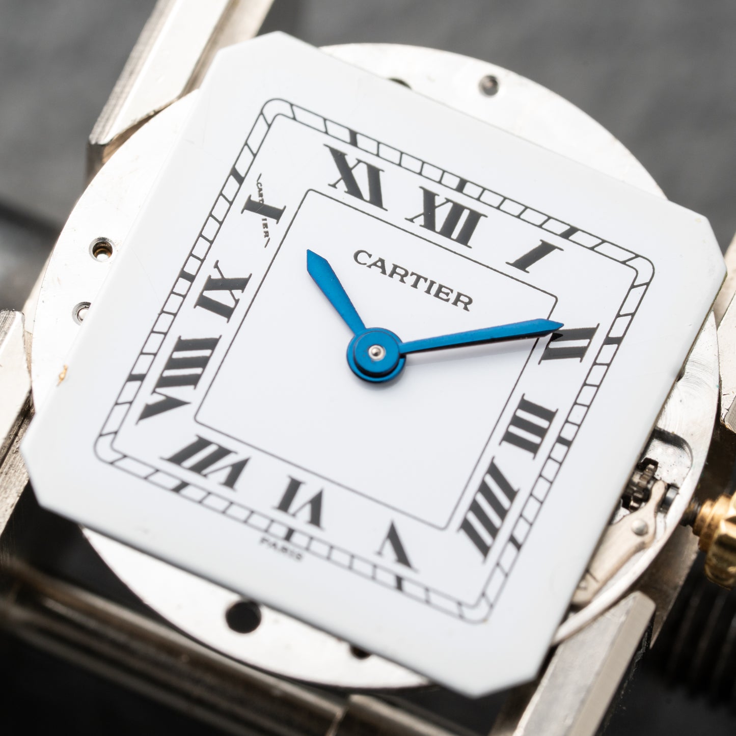 Cartier Santos Dumont Extra Plate 18K Gold Ref. 96053