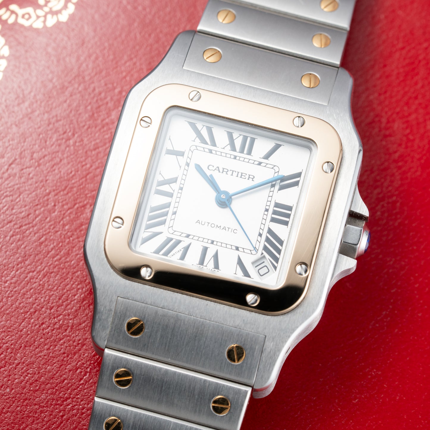 Cartier Santos Galbée Automatic XL BiColor Ref. 2823 from 2010s