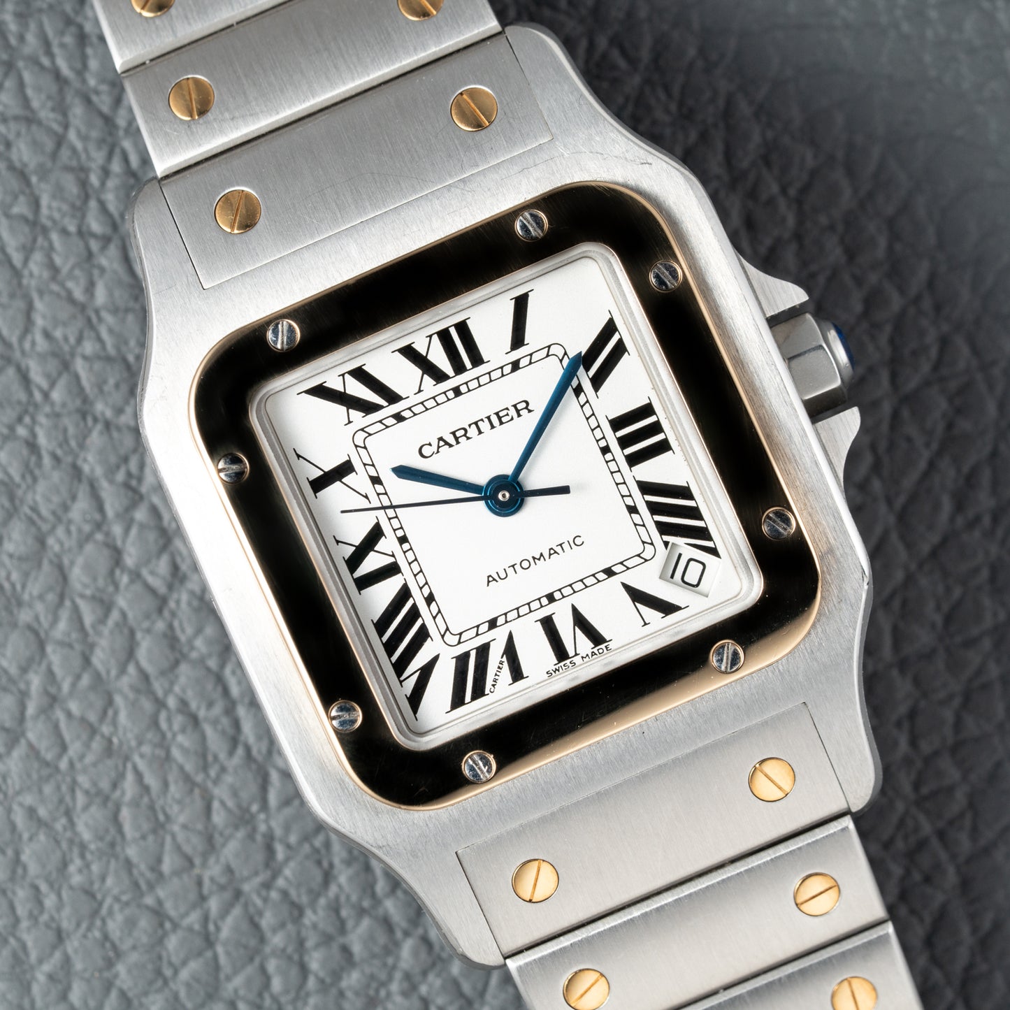 Cartier Santos Galbée Automatic XL BiColor Ref. 2823 from 2010s