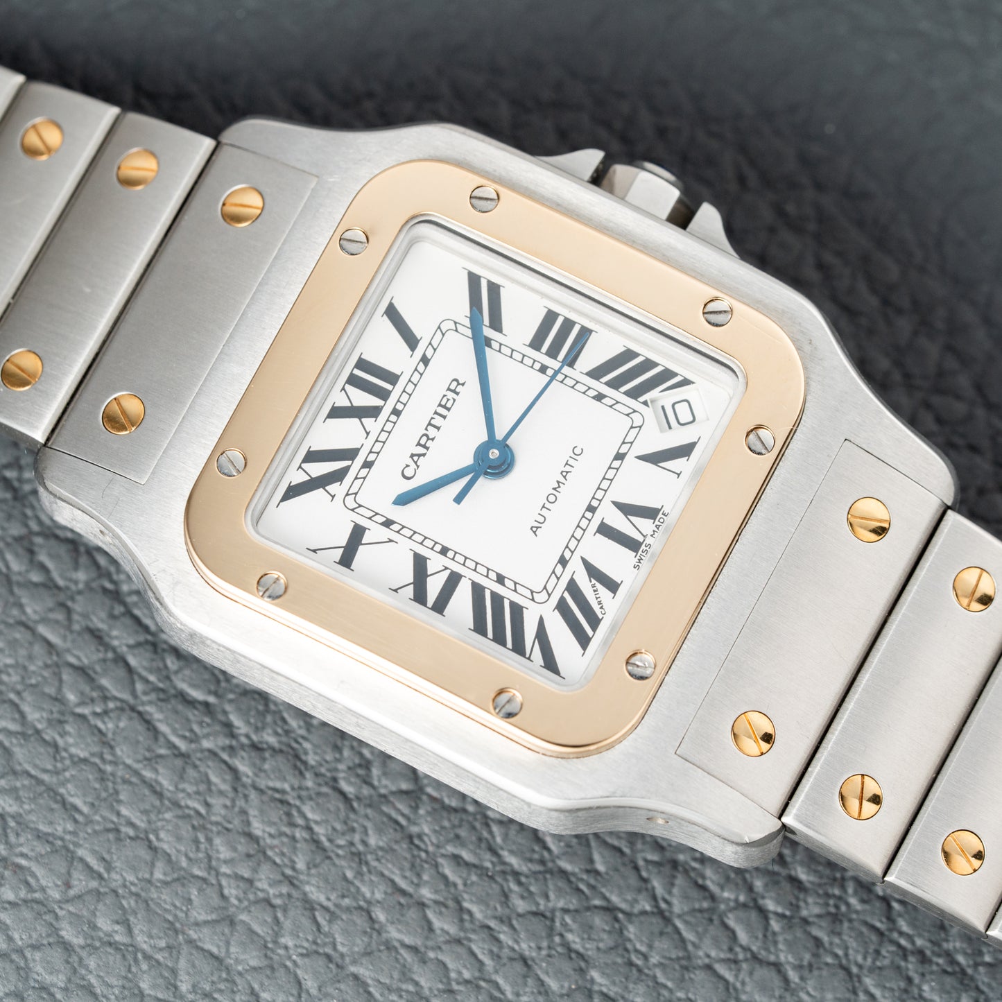 Cartier Santos Galbée Automatic XL BiColor Ref. 2823 from 2010s