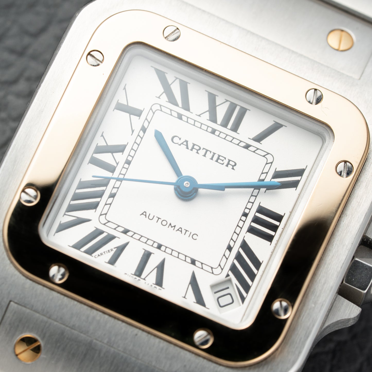 Cartier Santos Galbée Automatic XL BiColor Ref. 2823 from 2010s
