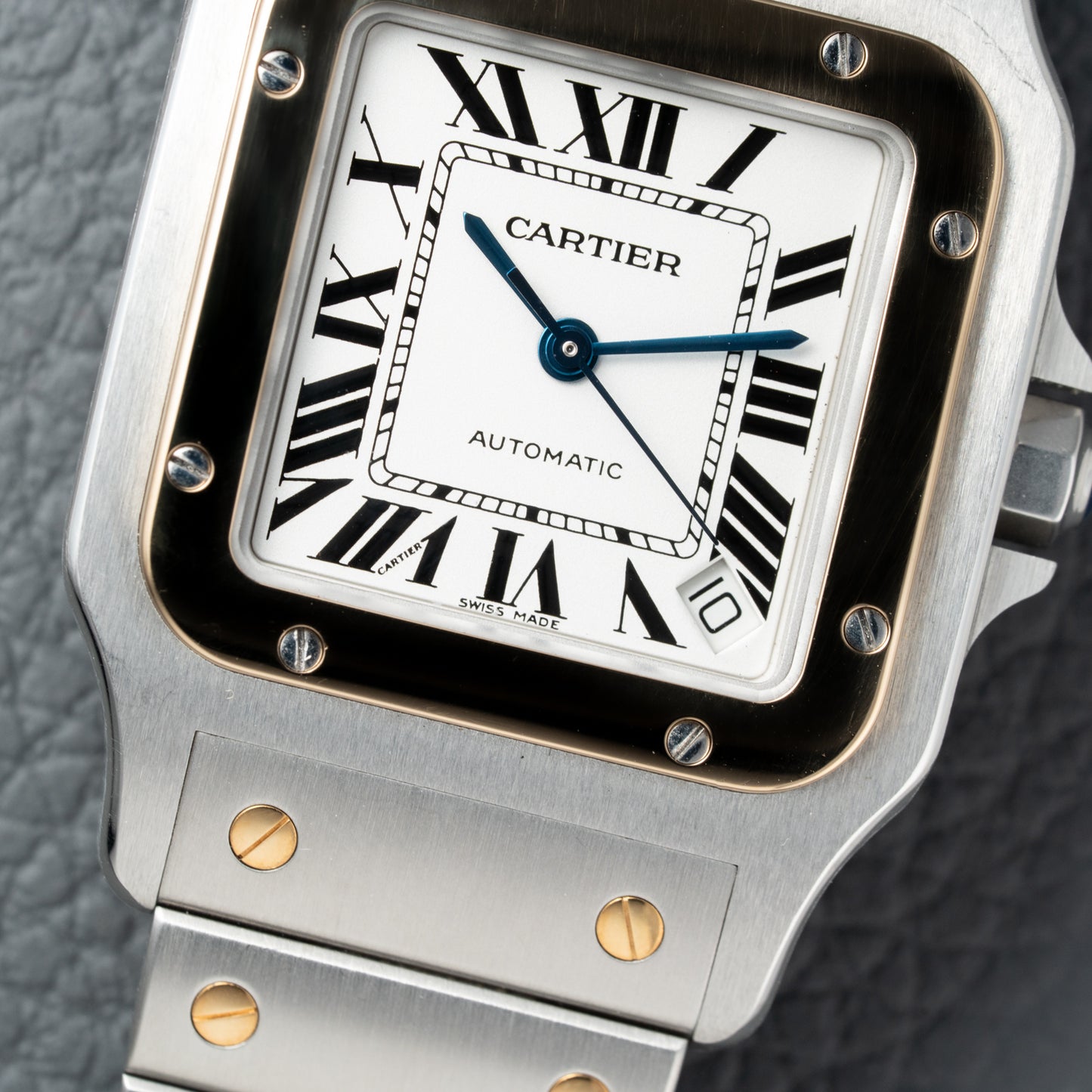 Cartier Santos Galbée Automatic XL BiColor Ref. 2823 from 2010s