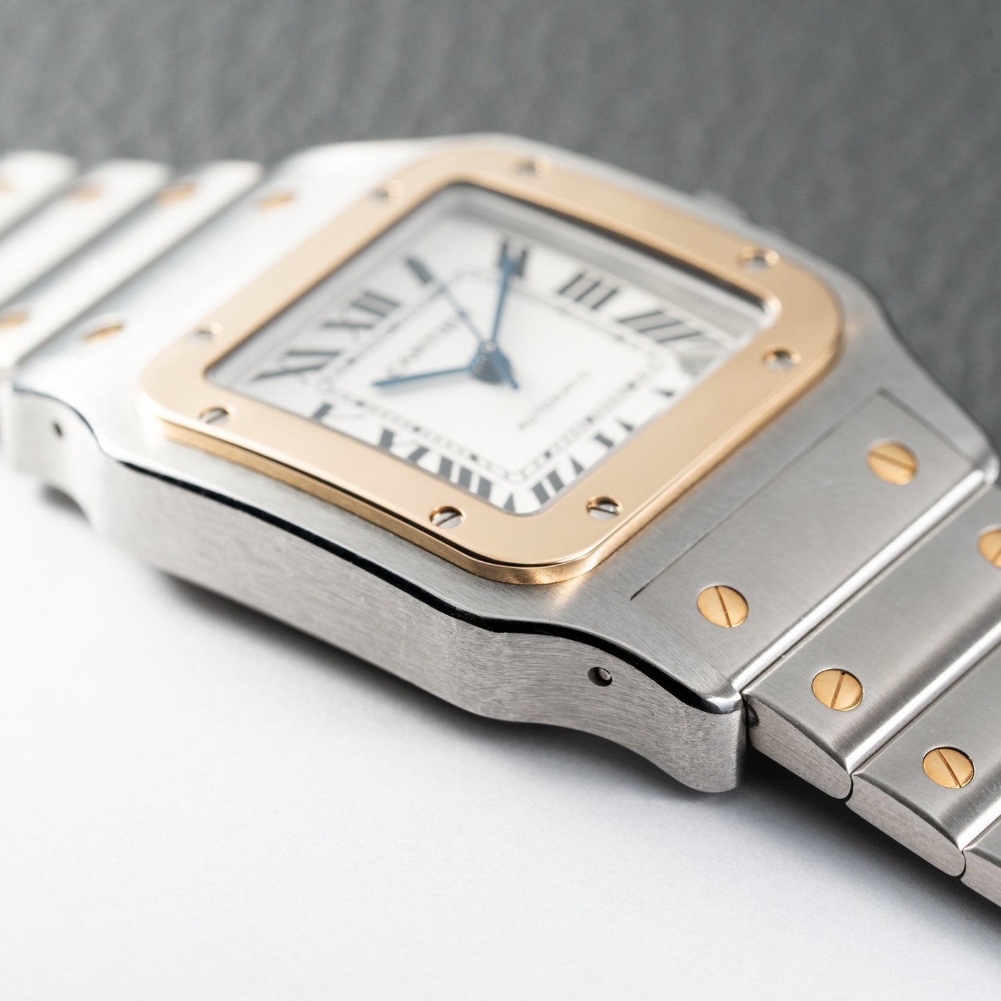 Cartier Santos Galbée Automatic XL BiColor Ref. 2823 from 2010s