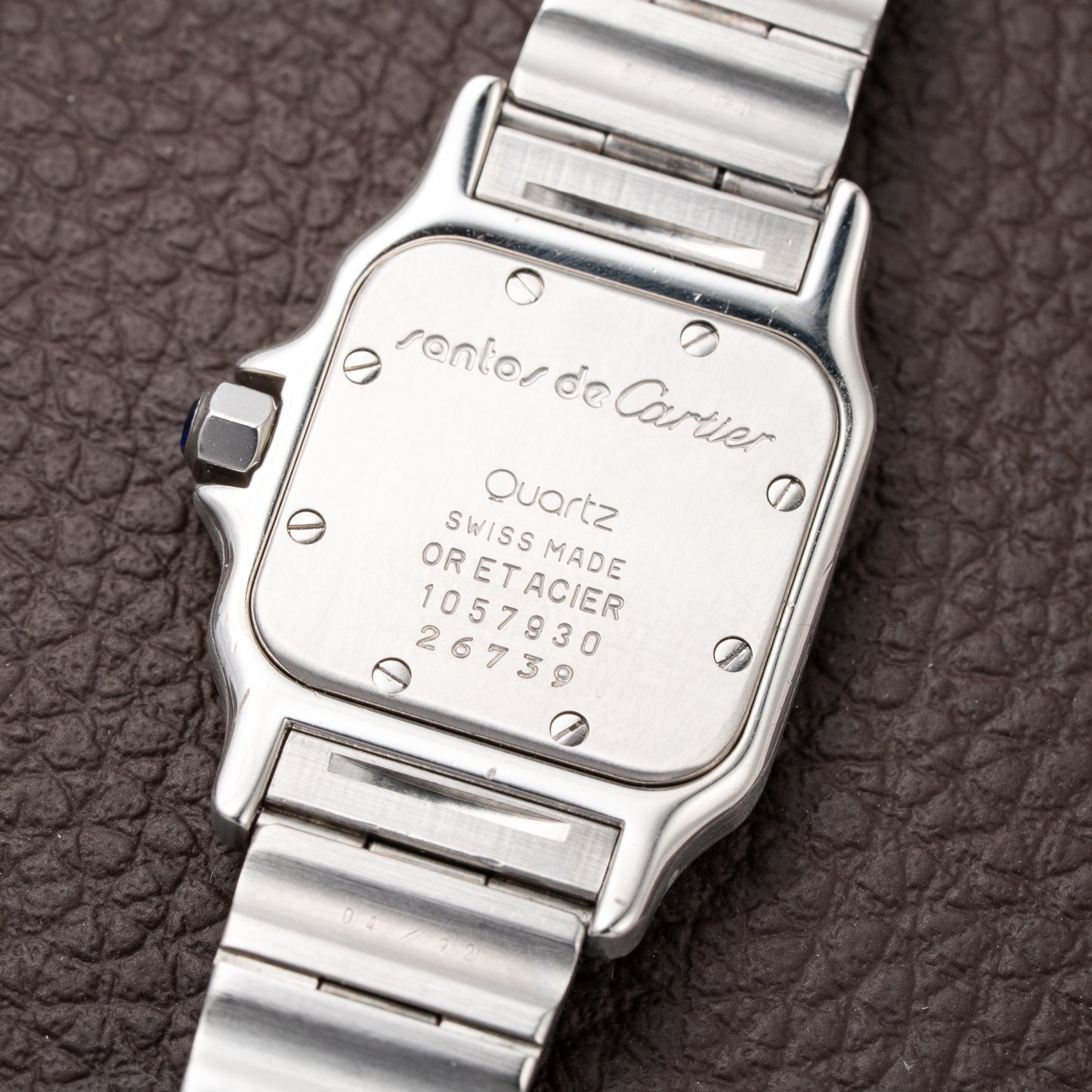 Cartier Santos Galbée Lady PM Quartz Bi-Color Full Set Ref. 1057930 from 1993