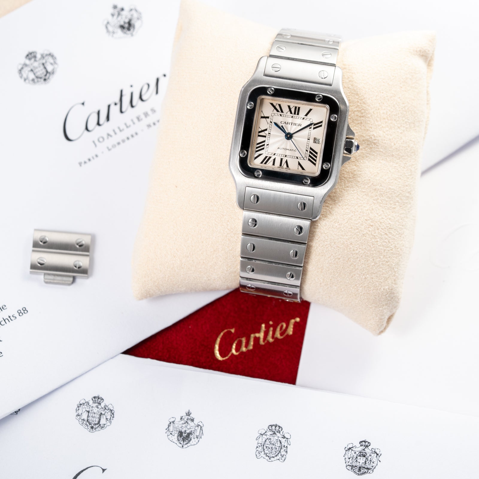 Cartier Santos Galbée Automatic 2319 – Le Petit Suisse