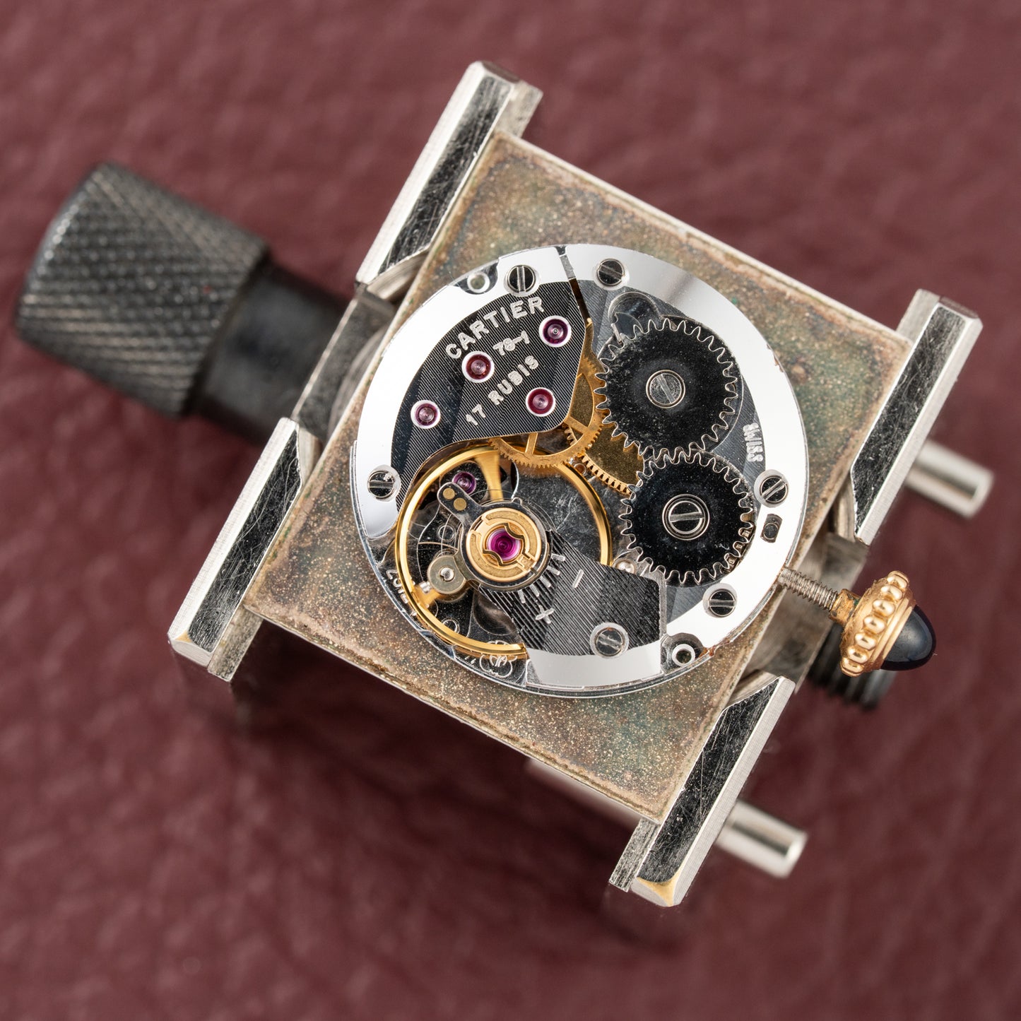 Cartier Tank Louis Paris Dial 18K Ref. 78086 from the 1970s