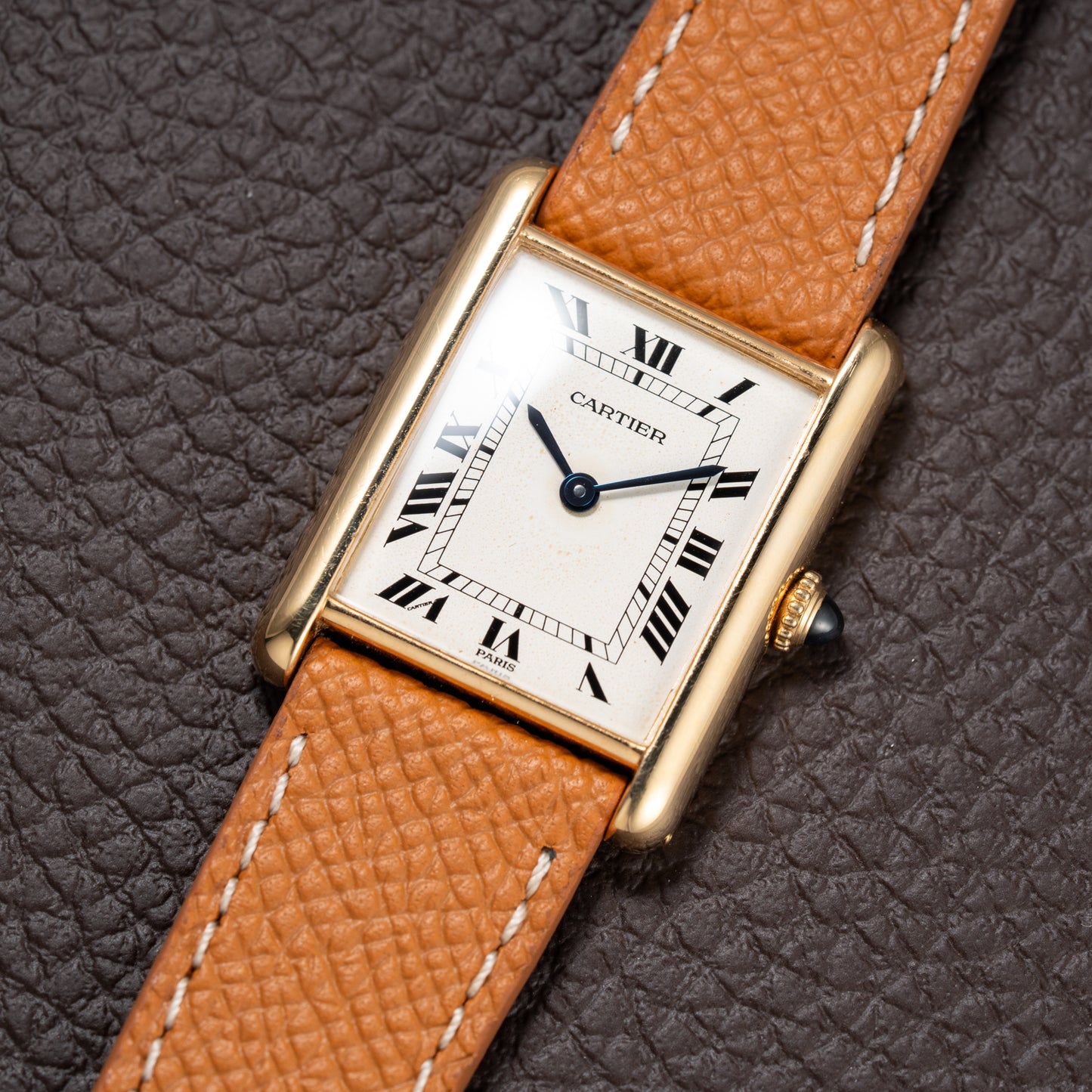 Cartier Tank Louis Paris Dial 18K Ref. 78086 from the 1970s