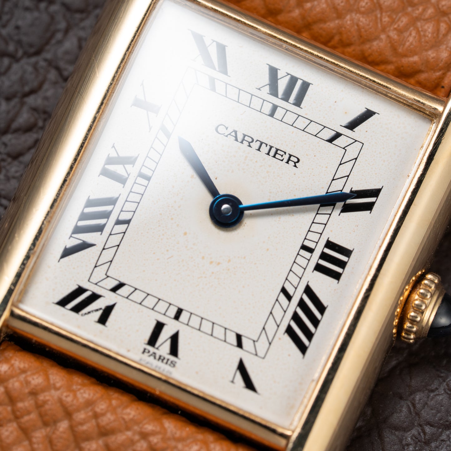 Cartier Tank Louis Paris Dial 18K Ref. 78086 from the 1970s