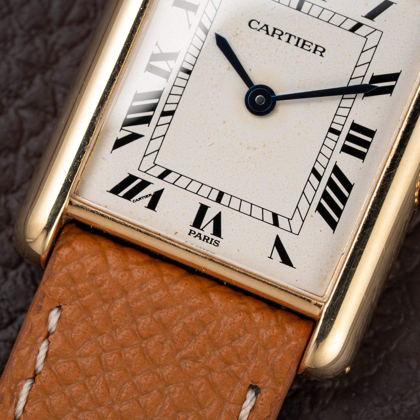 Cartier Tank Louis Paris Dial 18K Ref. 78086 from the 1970s