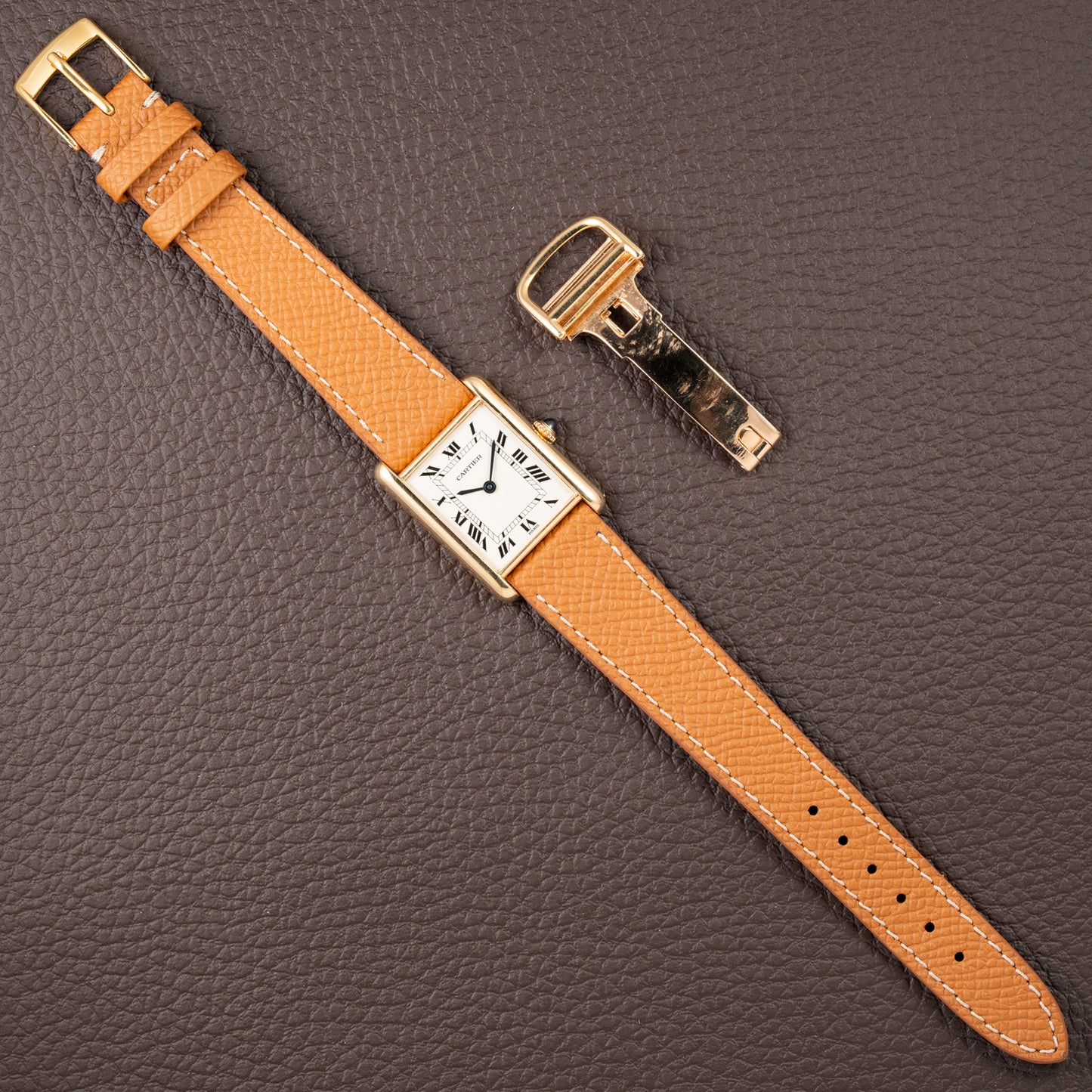 Cartier Tank Louis Paris Dial 18K Ref. 78086 from the 1970s