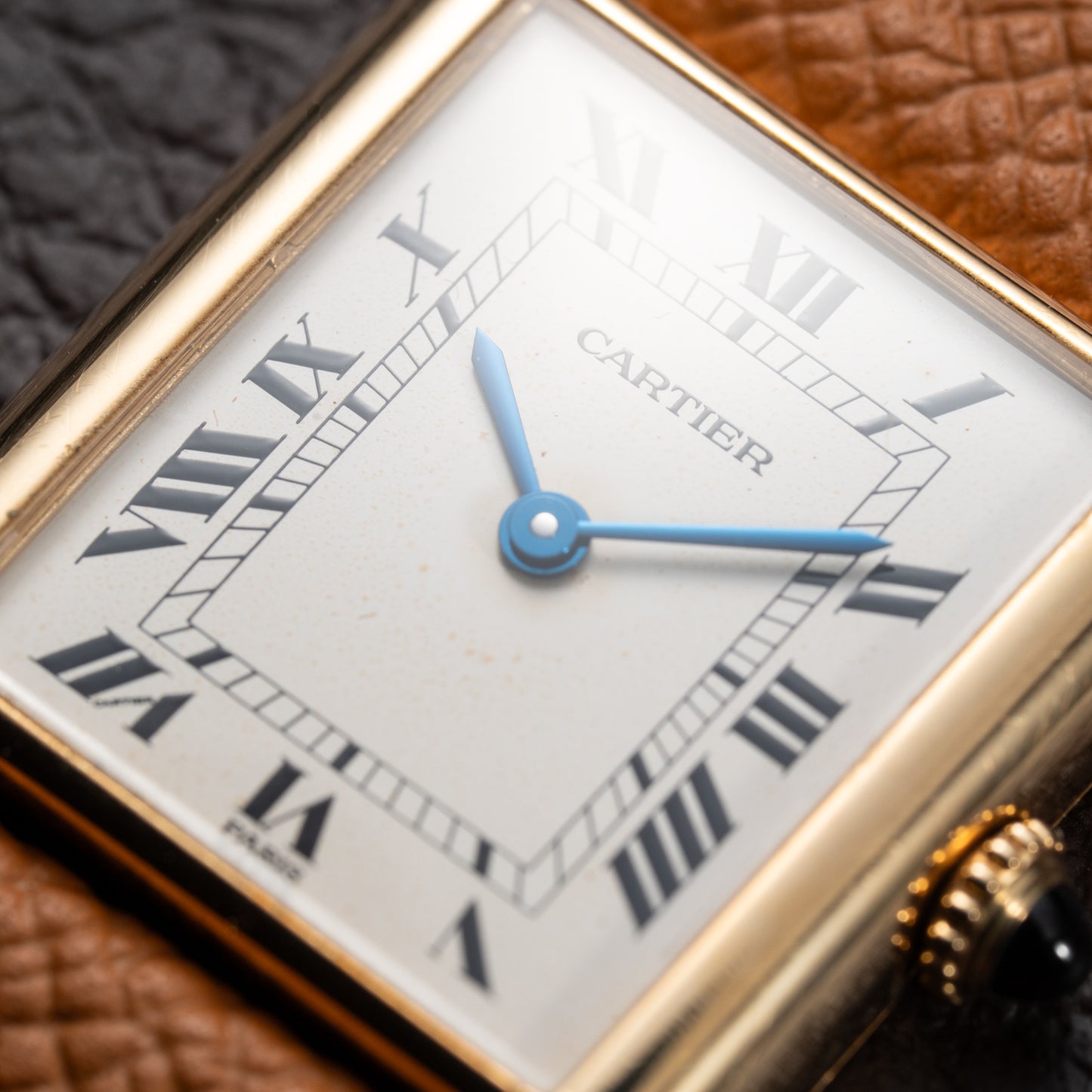 Cartier Tank Louis Paris Dial 18K Ref. 78086 from the 1970s