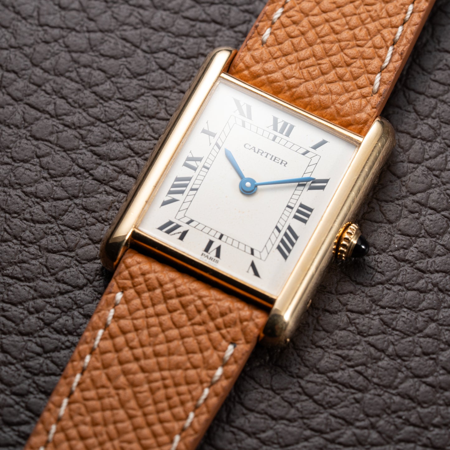 Cartier Tank Louis Paris Dial 18K Ref. 78086 from the 1970s