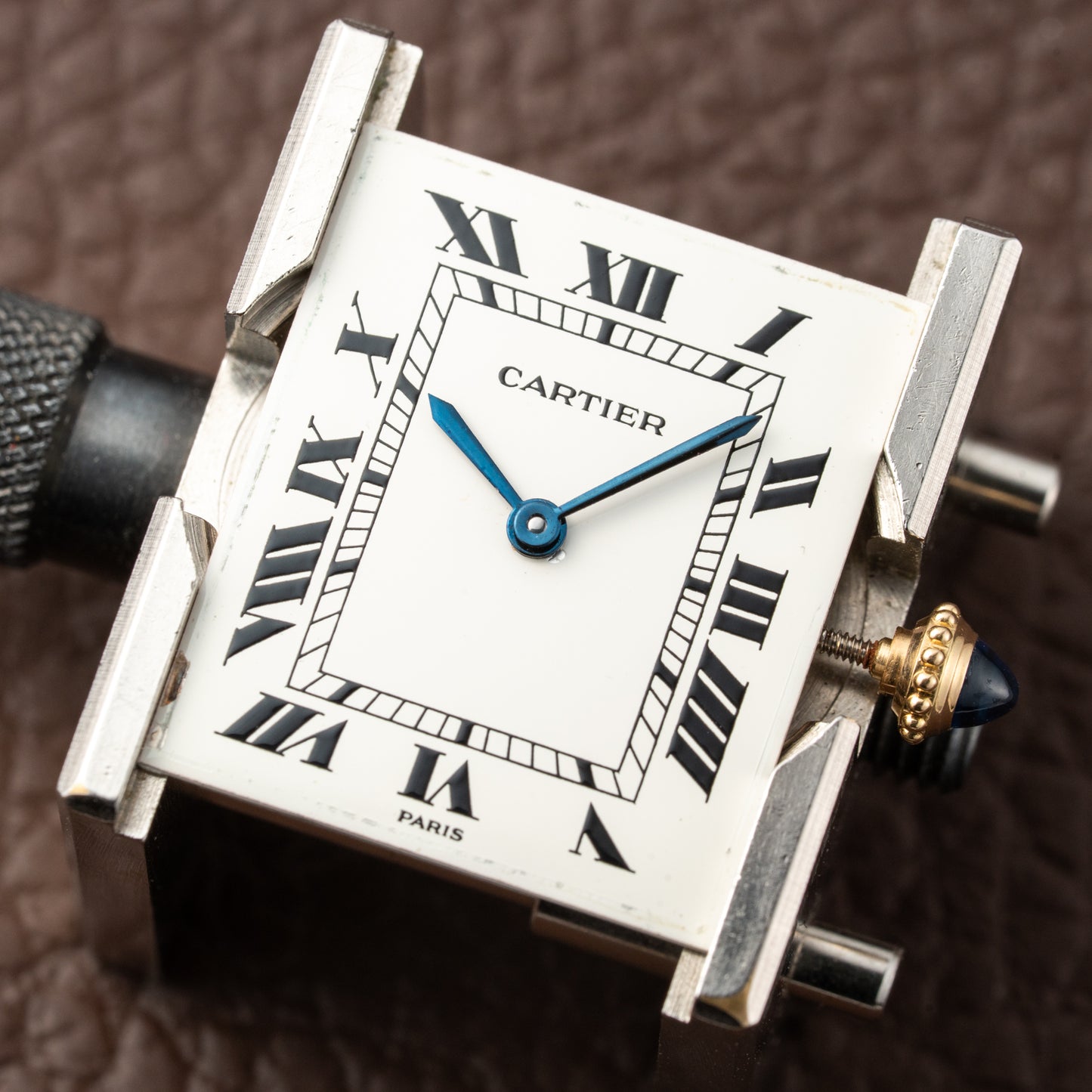 Cartier Tank Louis Paris Dial 18K Ref. 78086 from the 1980s
