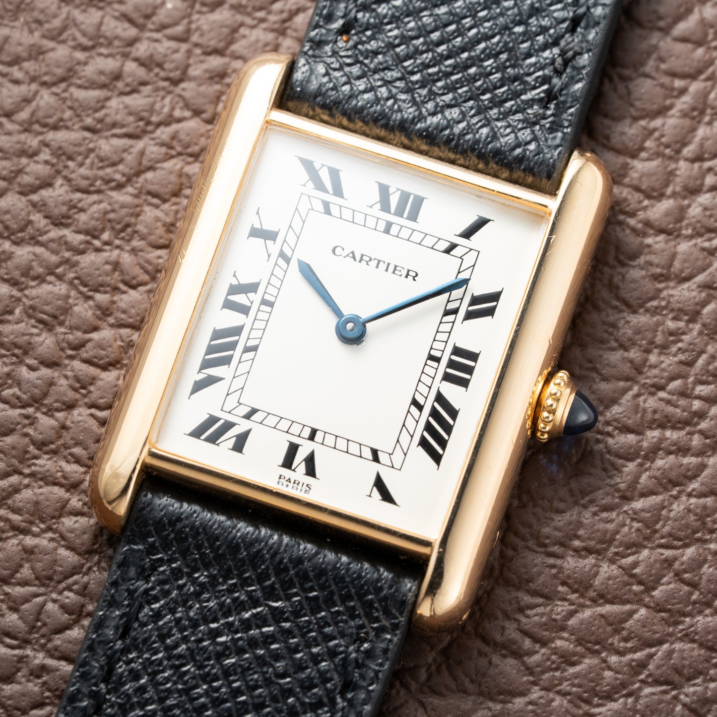 Cartier Tank Louis Paris Dial 18K Ref. 78086 from the 1980s