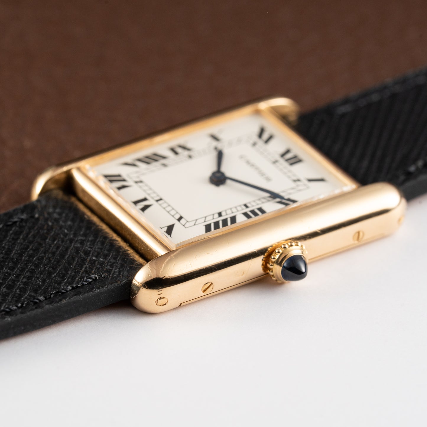 Cartier Tank Louis Paris Dial 18K Ref. 78086 from the 1980s