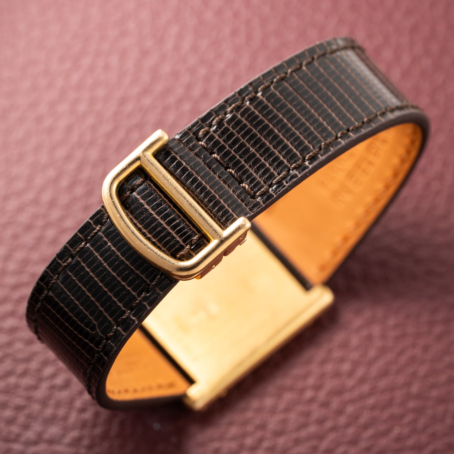 Cartier Tank Louis Extra Plate Frederic Piguet 21 Yellow Gold Reference 96065